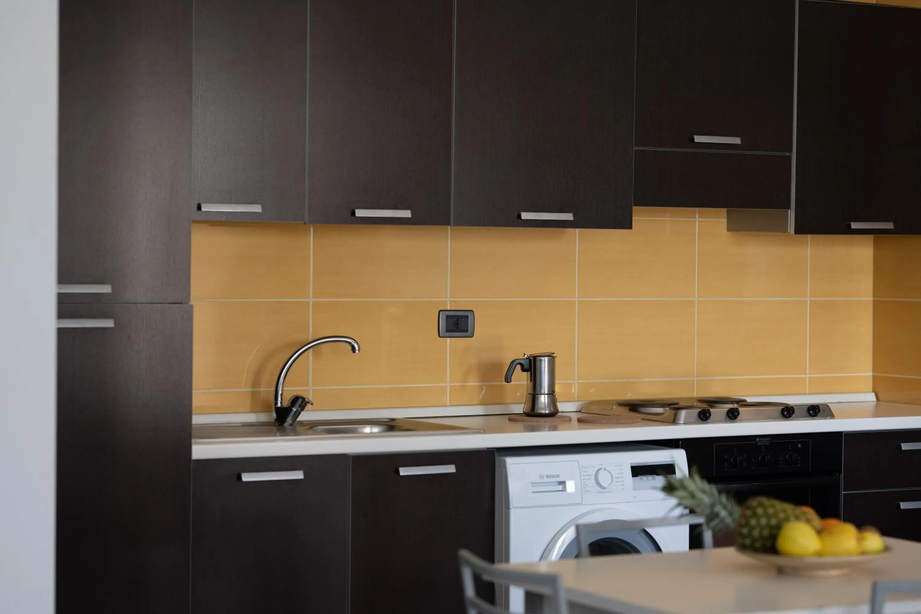 Kitchen or kitchenette in Hotel Riva Del Sole