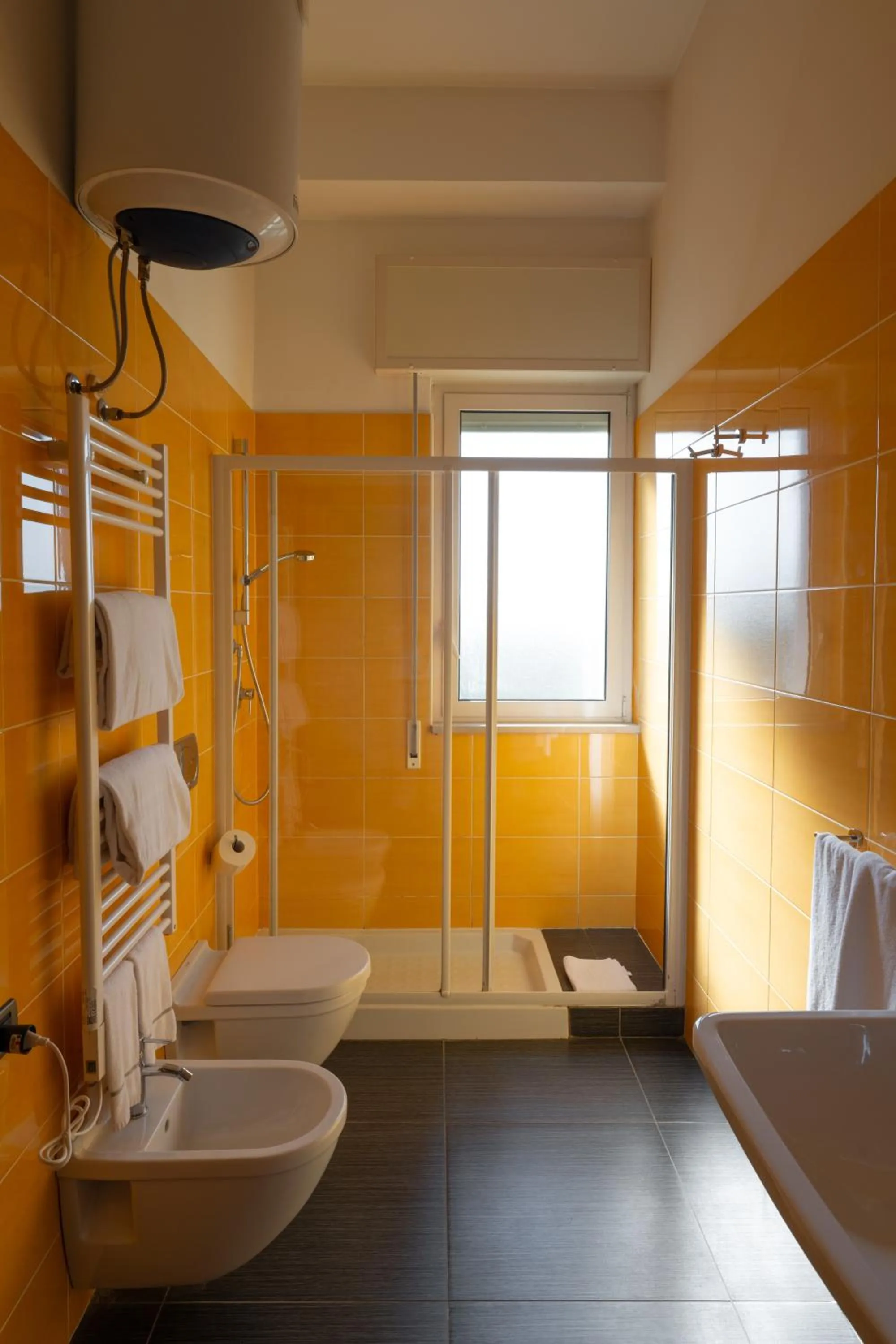 Shower in Hotel Riva Del Sole