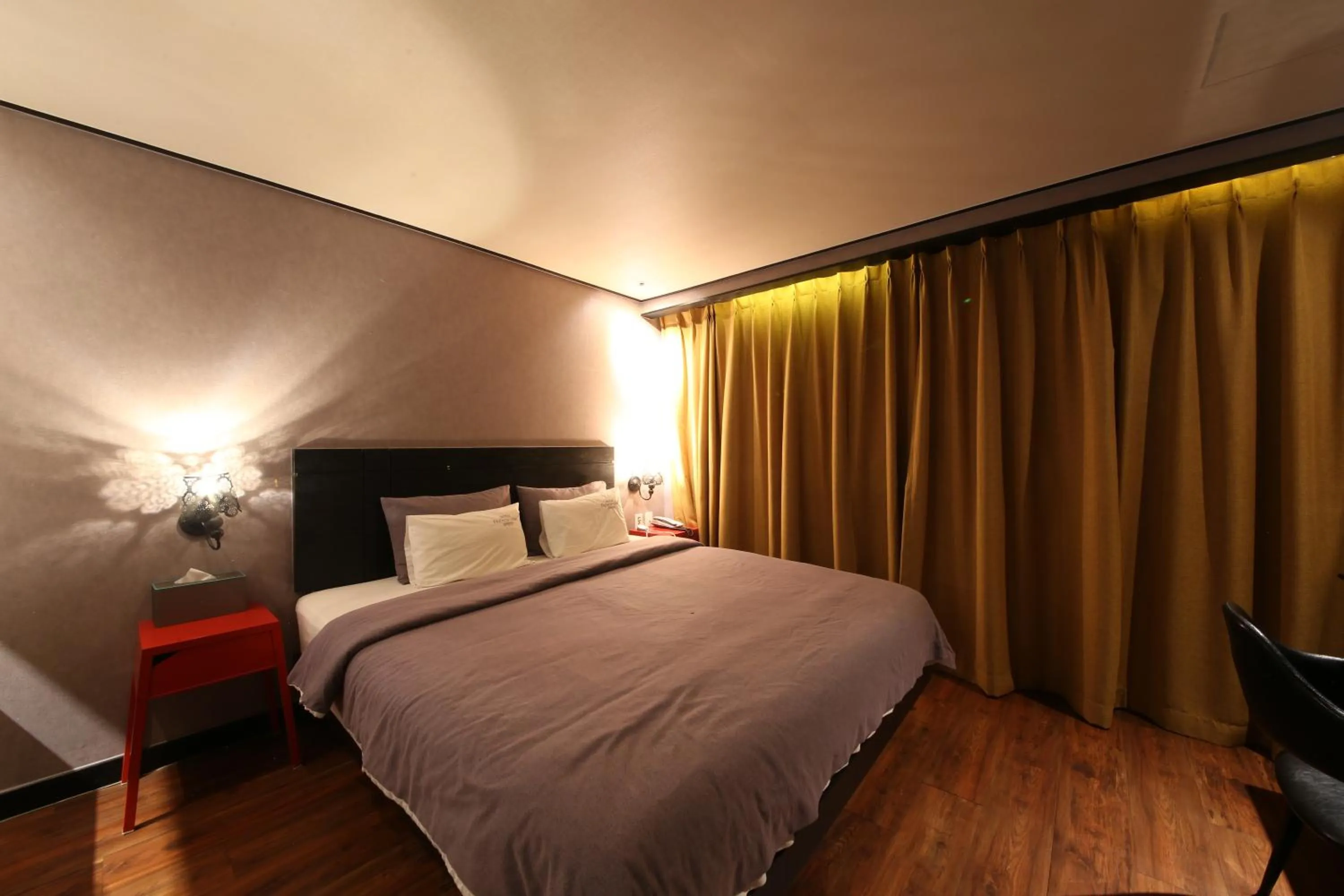 Bed in Hotel Frenchcode