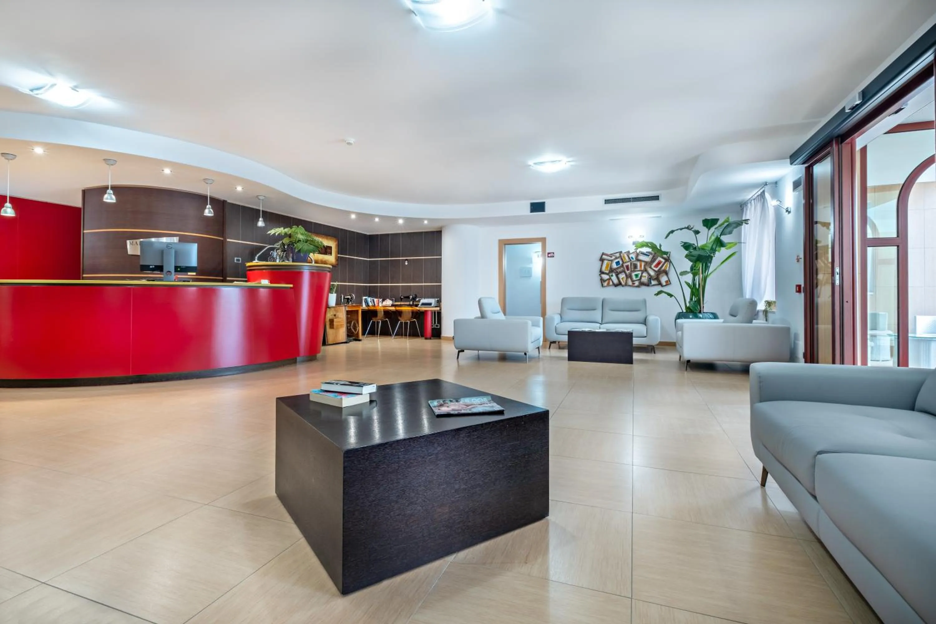 Lobby or reception in Marc Hotel