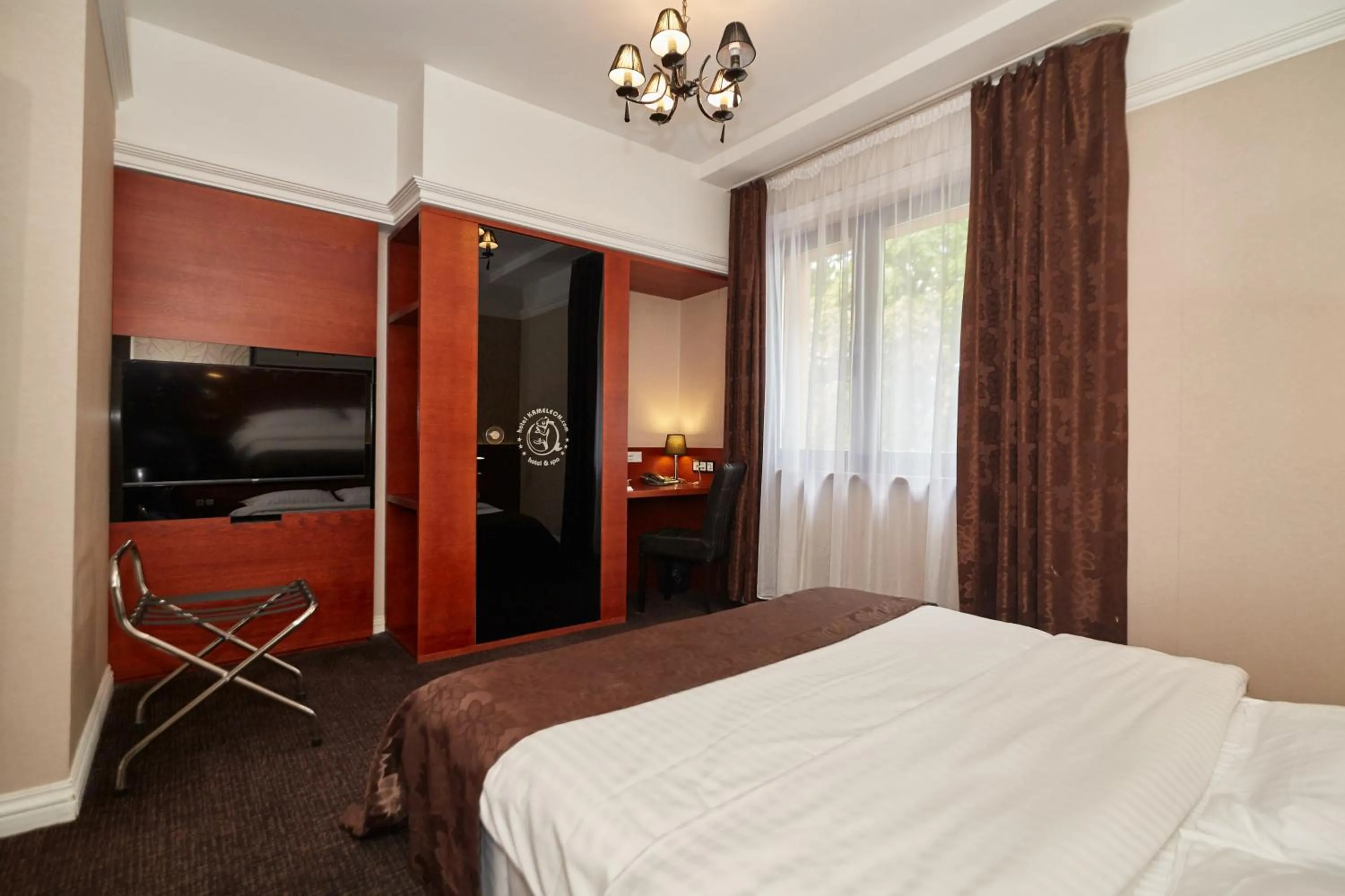 Bed in Hotel&Spa Kameleon