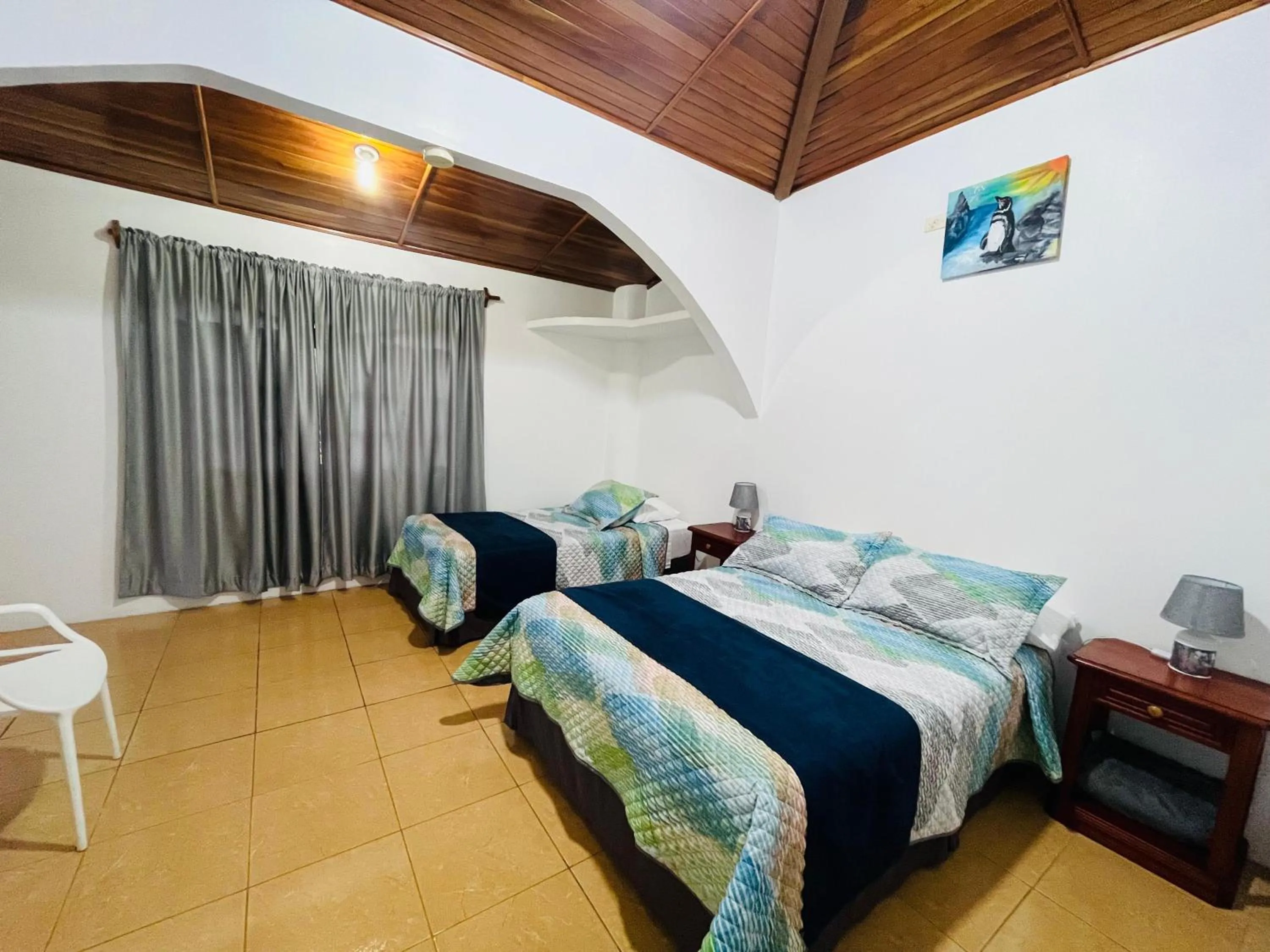 Bed in Hostal Neptuno - Poseidon