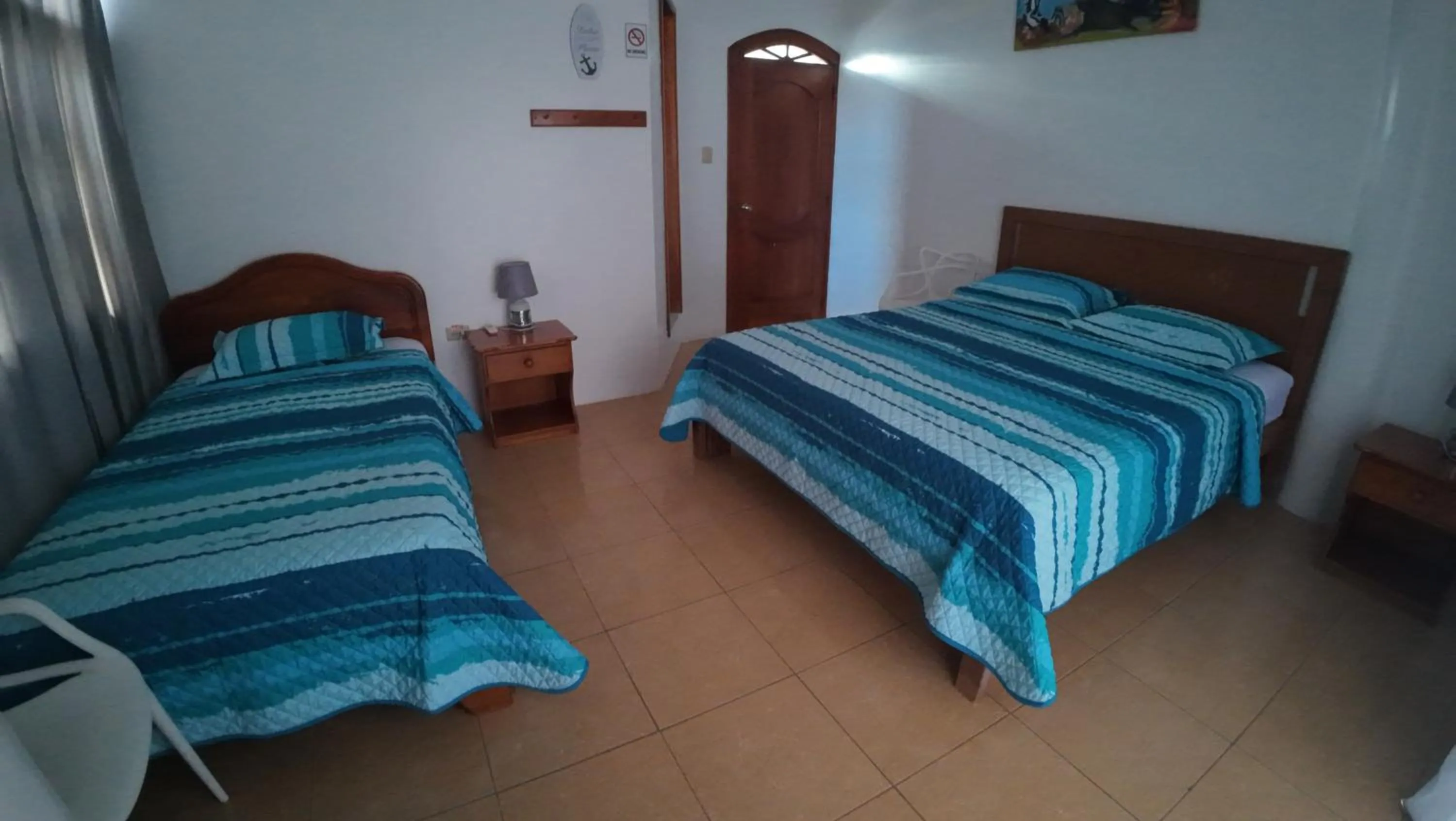 Bed in Hostal Neptuno - Poseidon