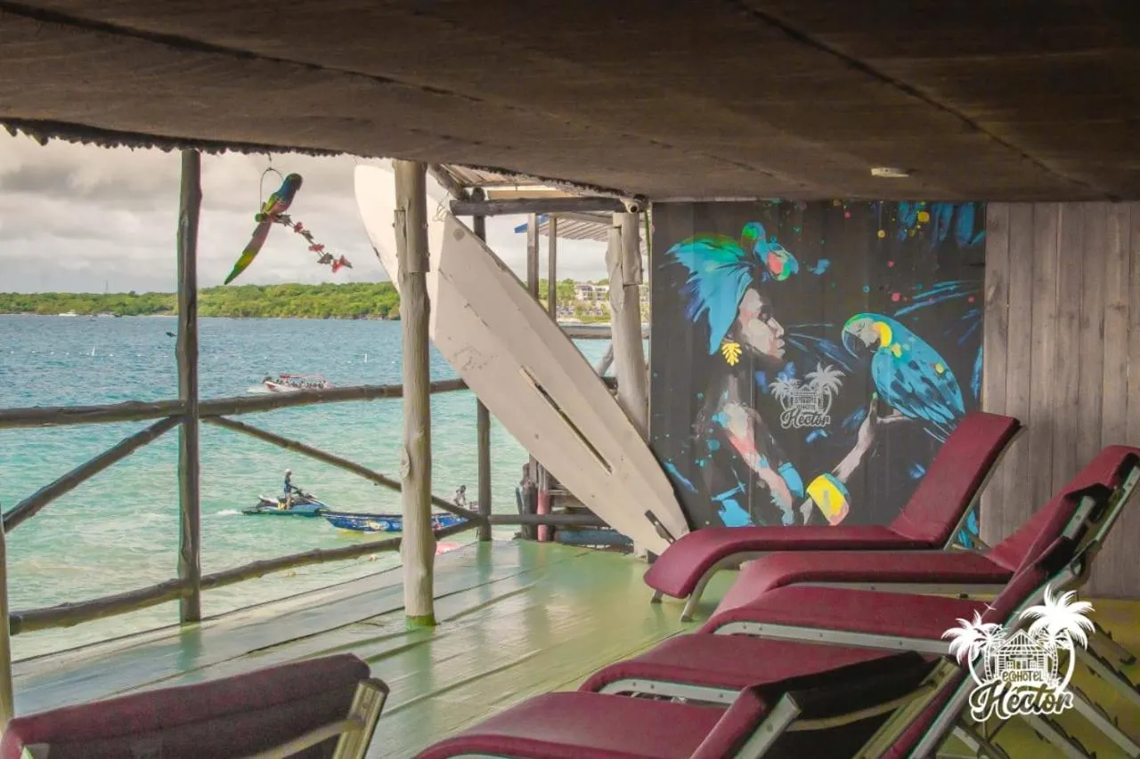 Balcony/Terrace in Baru Jet Set Beach & Hostal