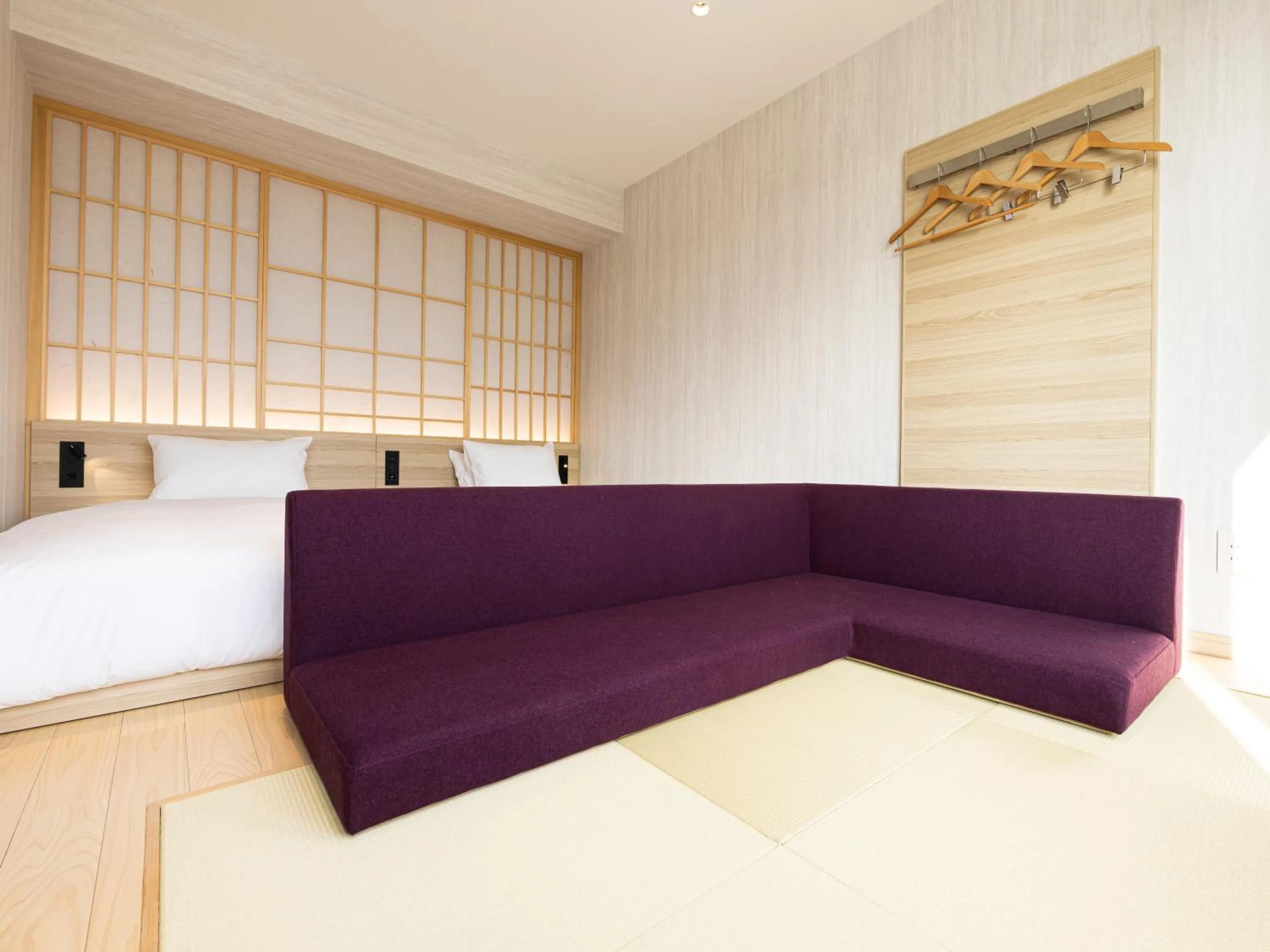 Photo of the whole room, Bed in La'gent Hotel Kyoto Nijo