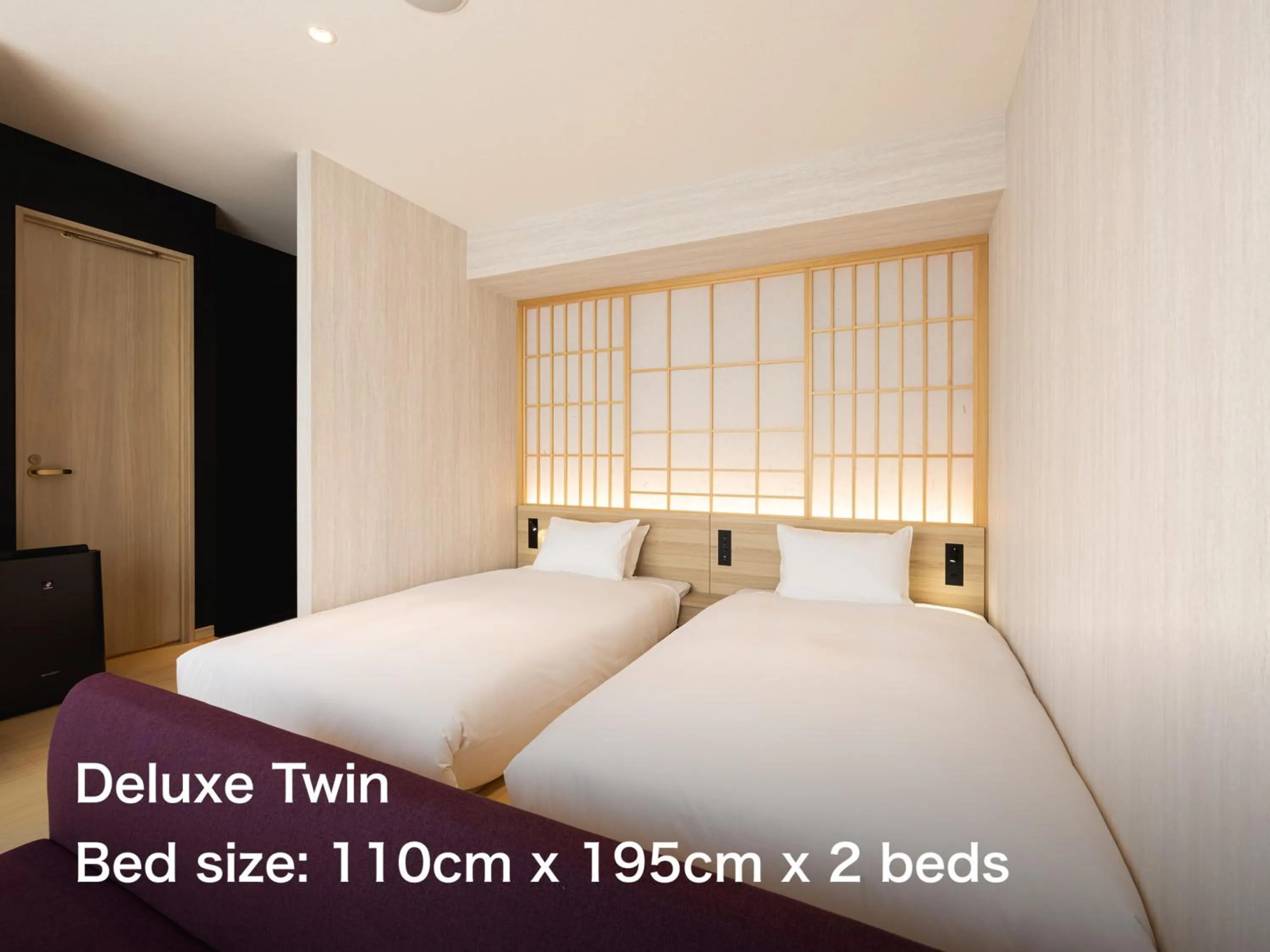 Photo of the whole room, Bed in La'gent Hotel Kyoto Nijo