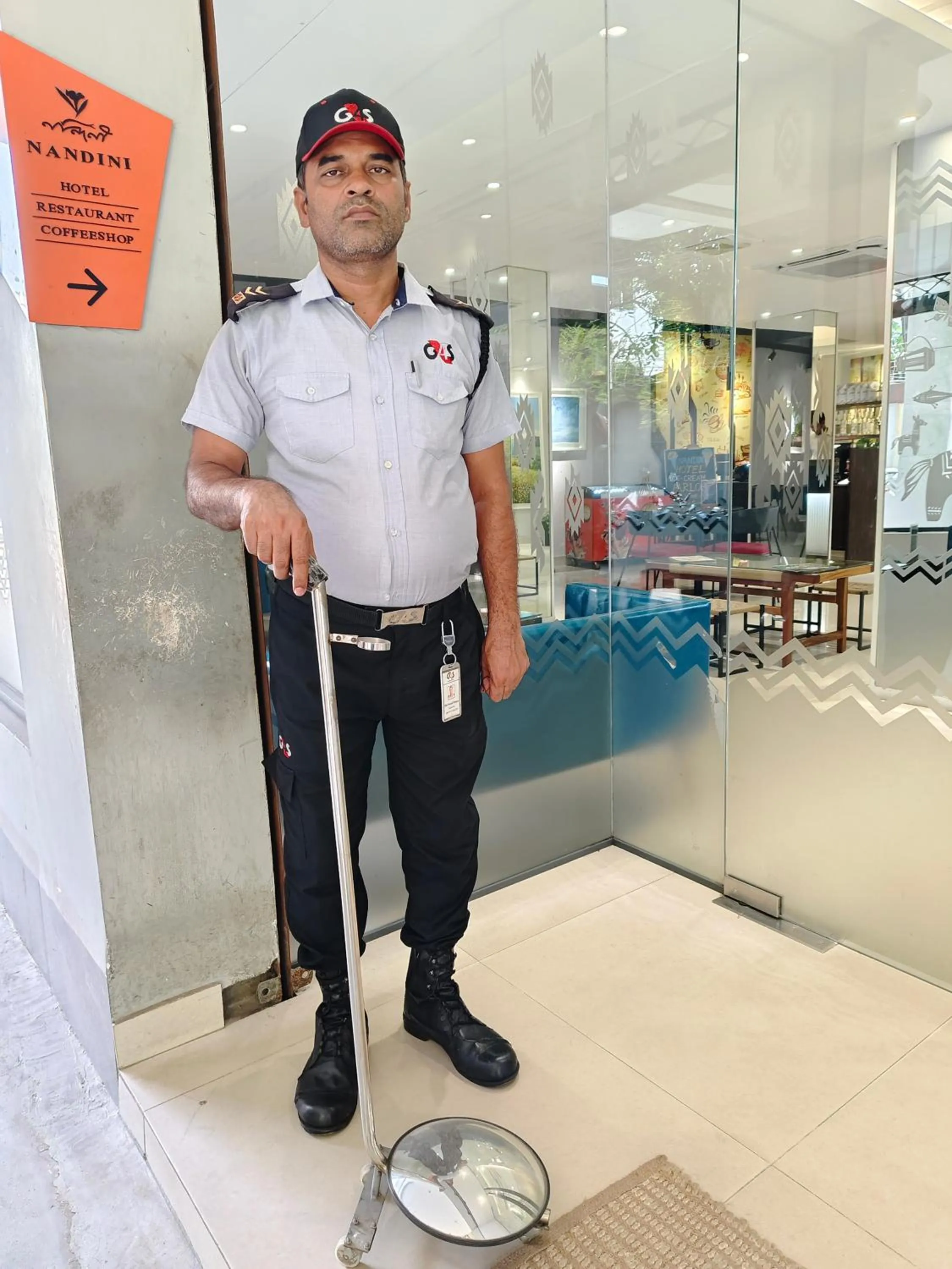 Staff in Hotel Nandini