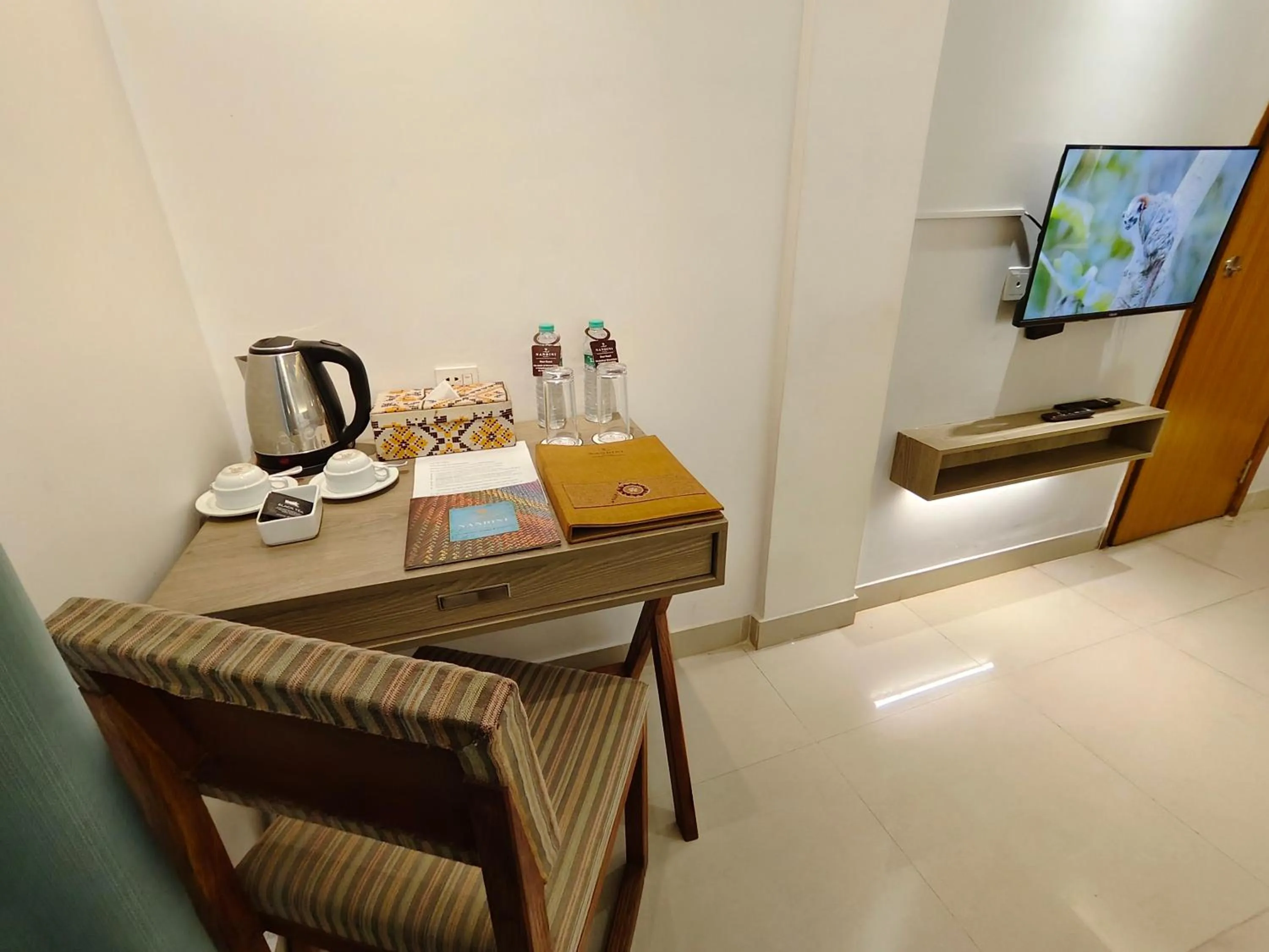 TV and multimedia in Hotel Nandini