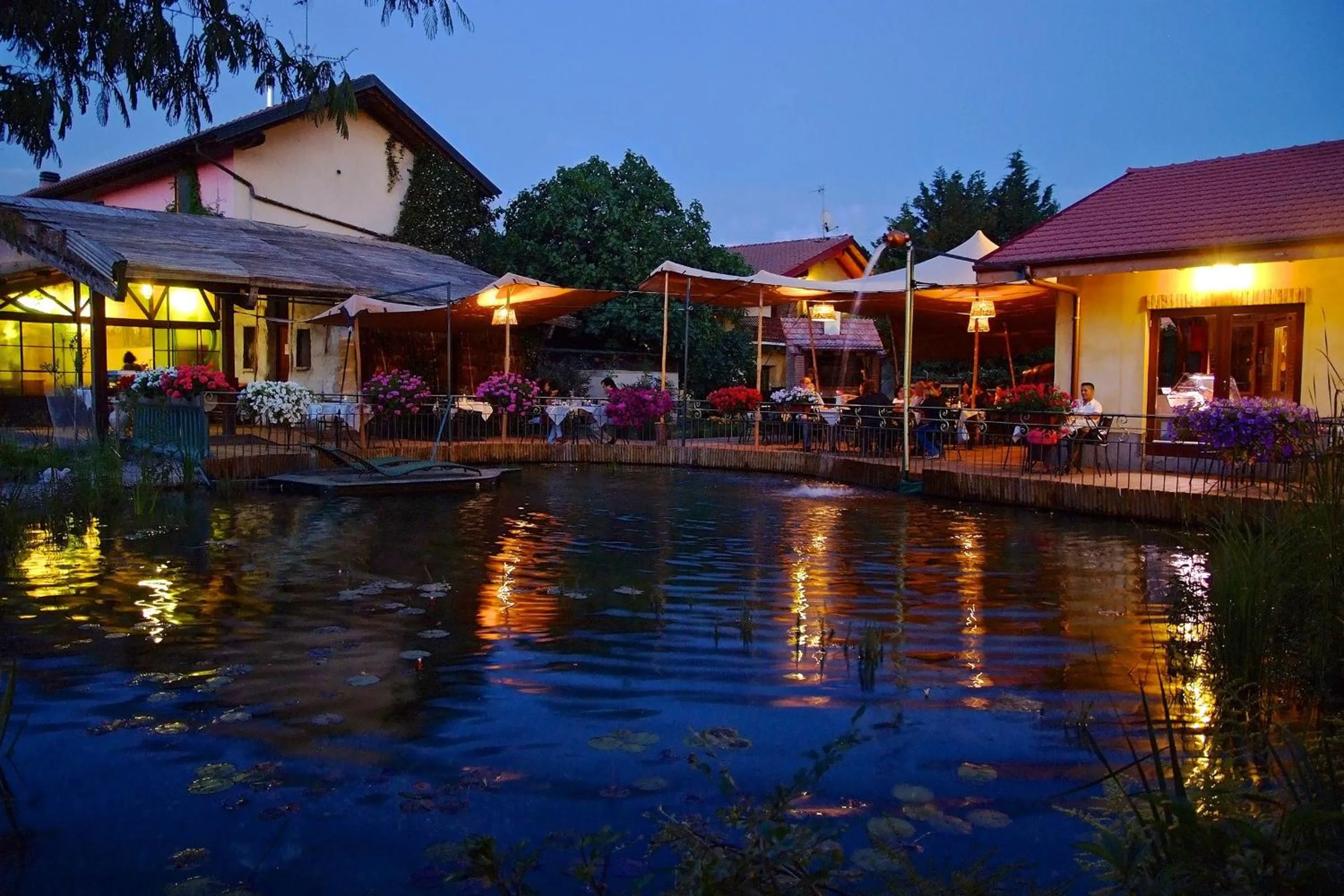 Garden view in Agriturismo Cascina Madonnina