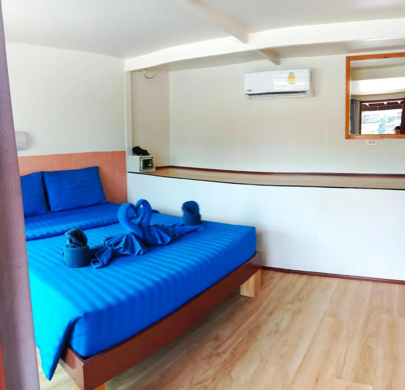 Bedroom, Bed in Blue View House Phi Phi
