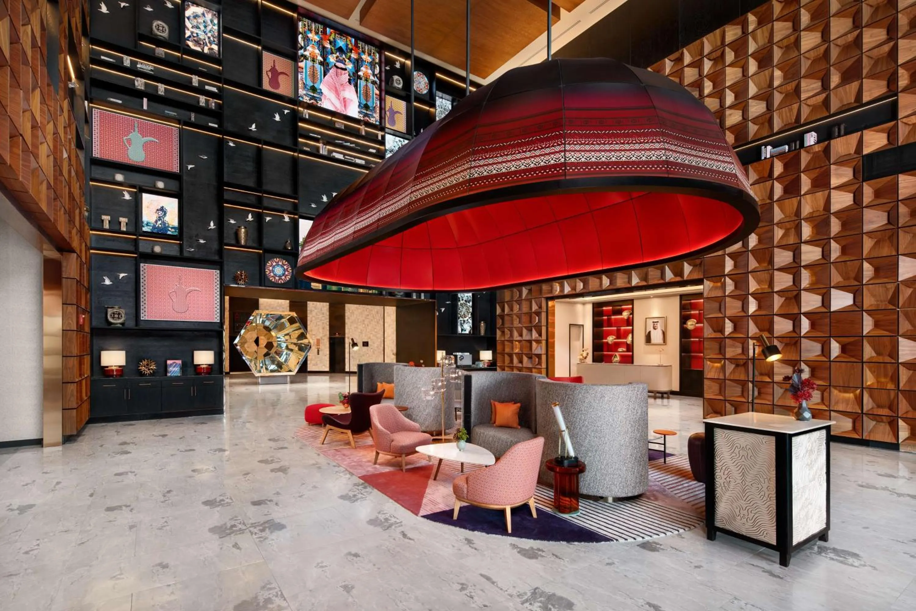 Lobby or reception in Andaz Doha, by Hyatt