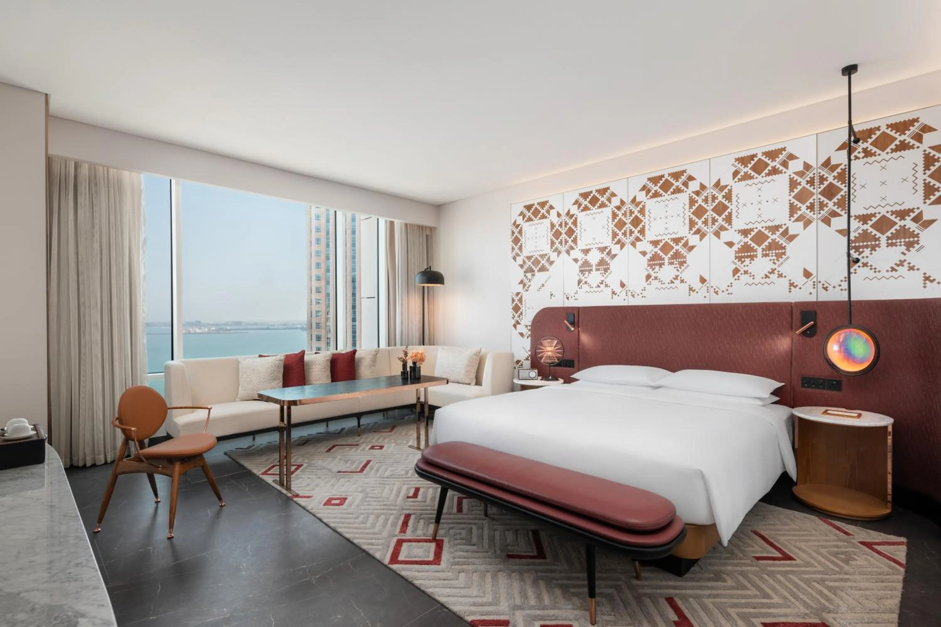 Bedroom, Bed in Andaz Doha, by Hyatt