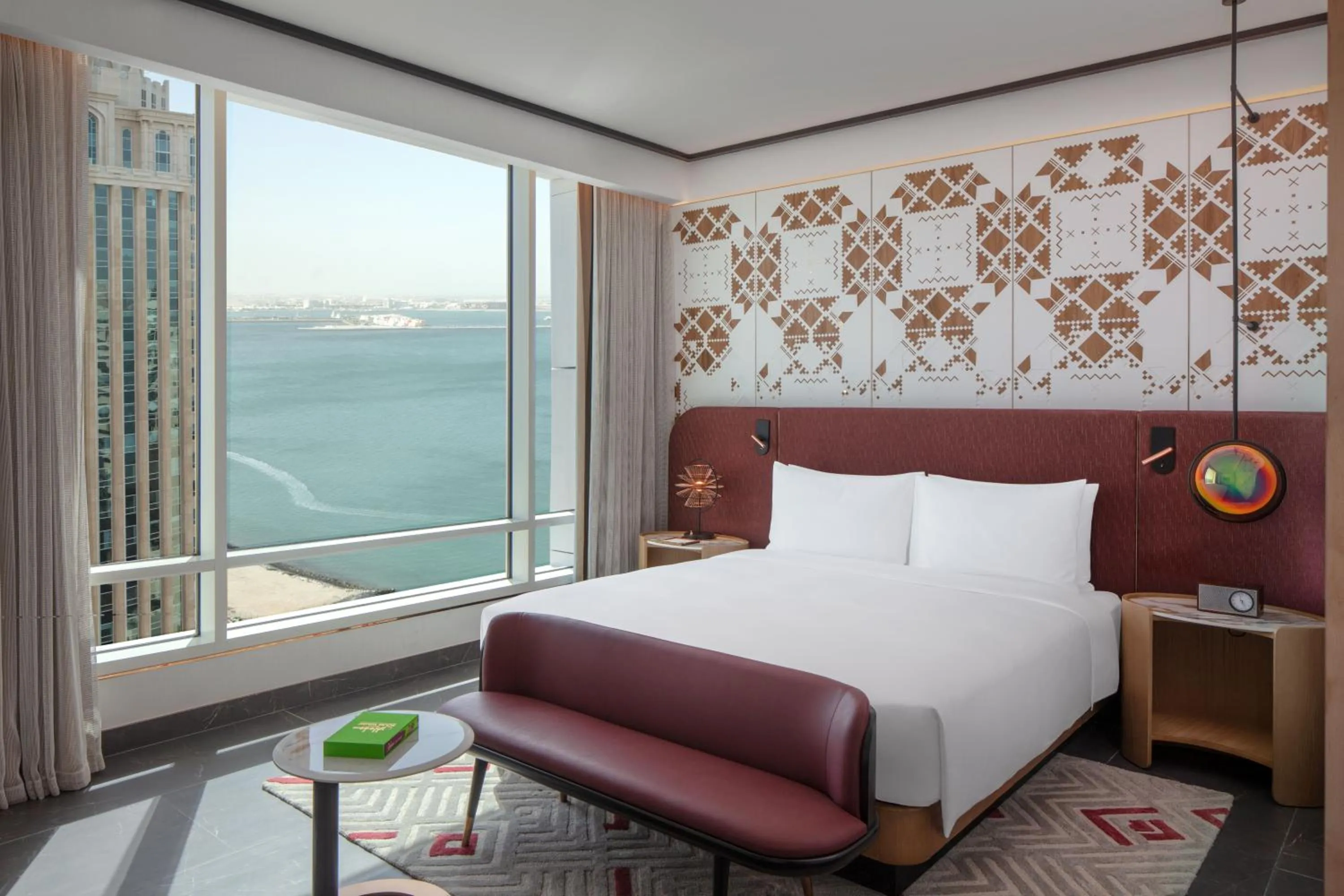 Bed in Andaz Doha, by Hyatt