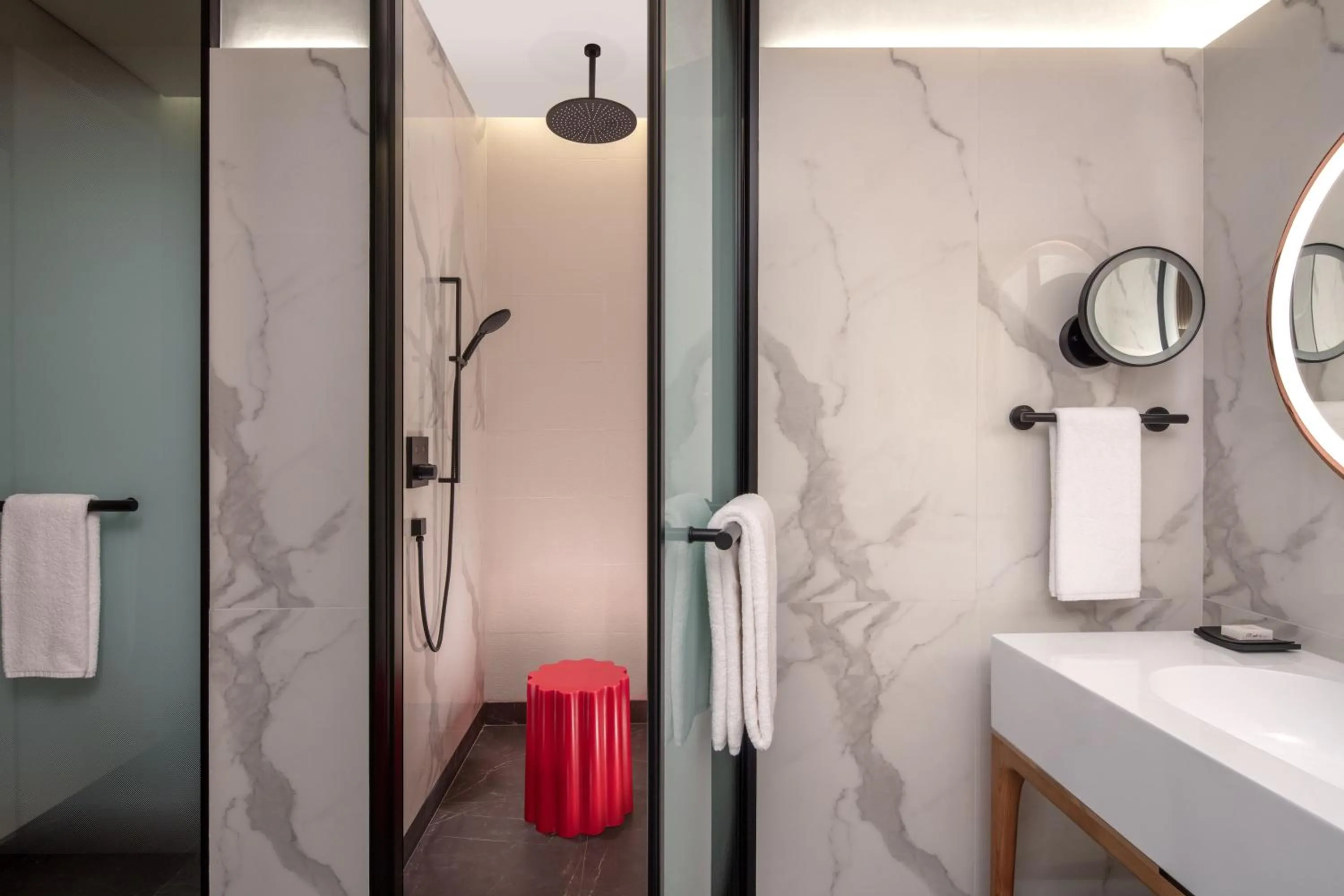 Shower in Andaz Doha, by Hyatt