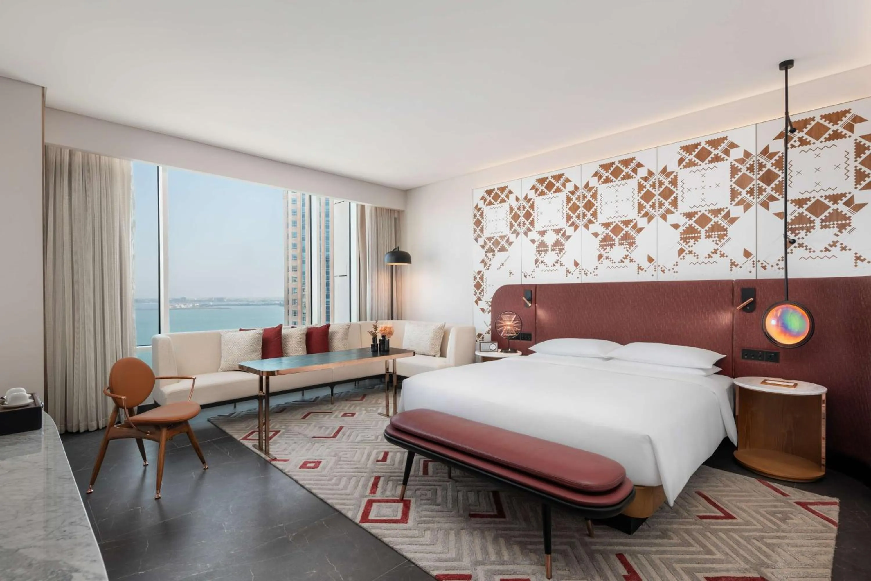 Bedroom, Bed in Andaz Doha, by Hyatt