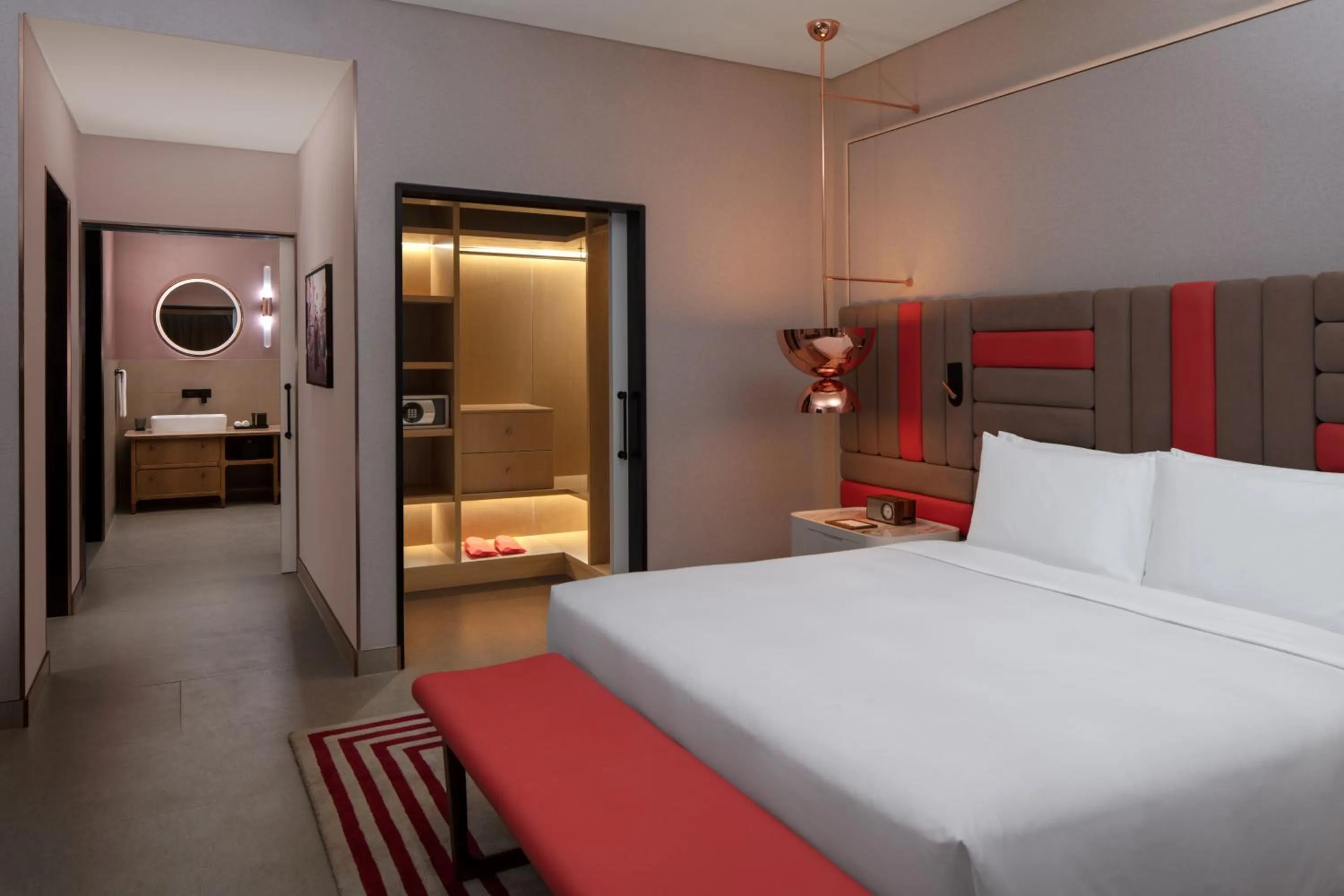 Bed in Andaz Doha, by Hyatt