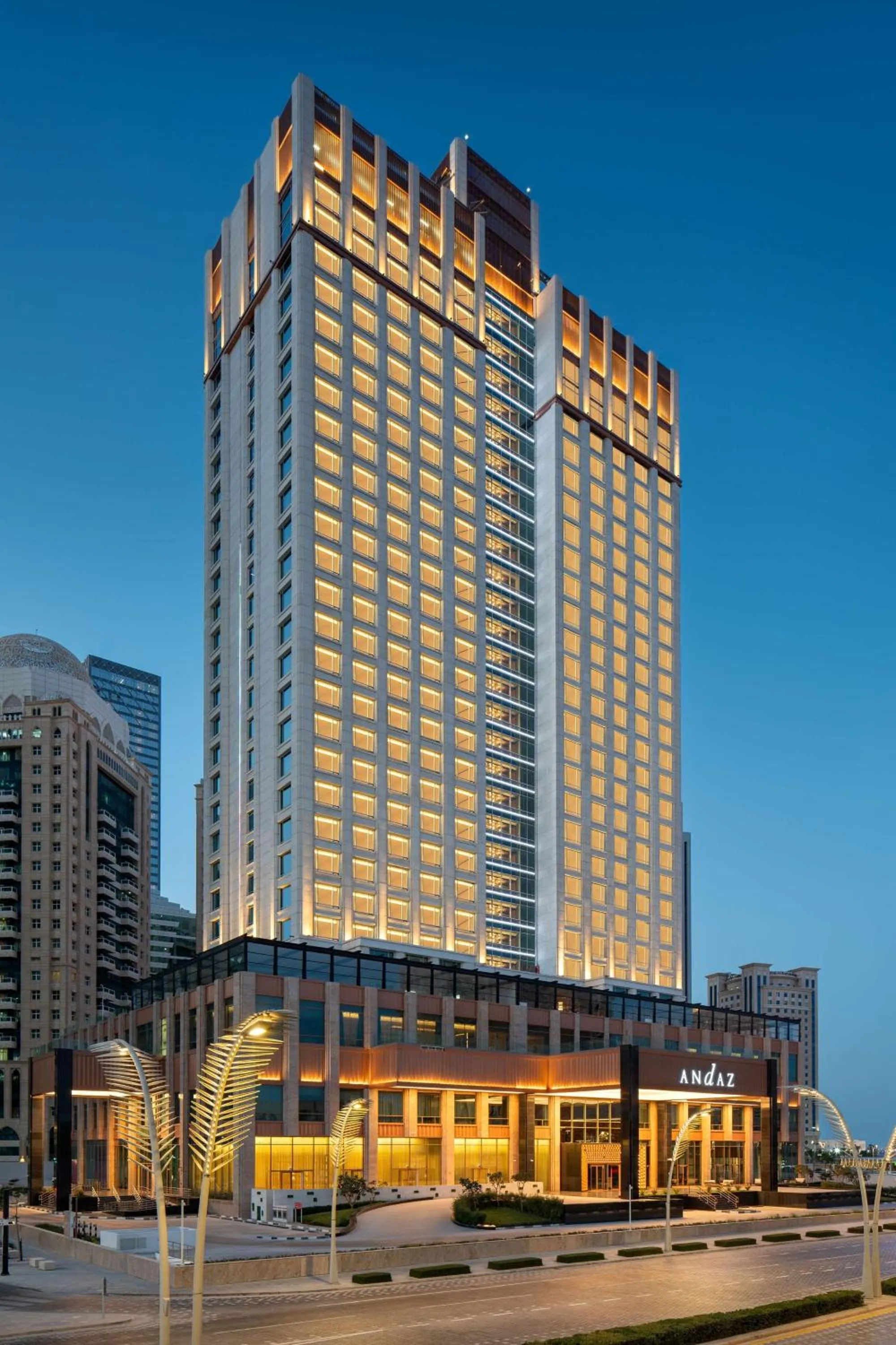 Property building in Andaz Doha, by Hyatt