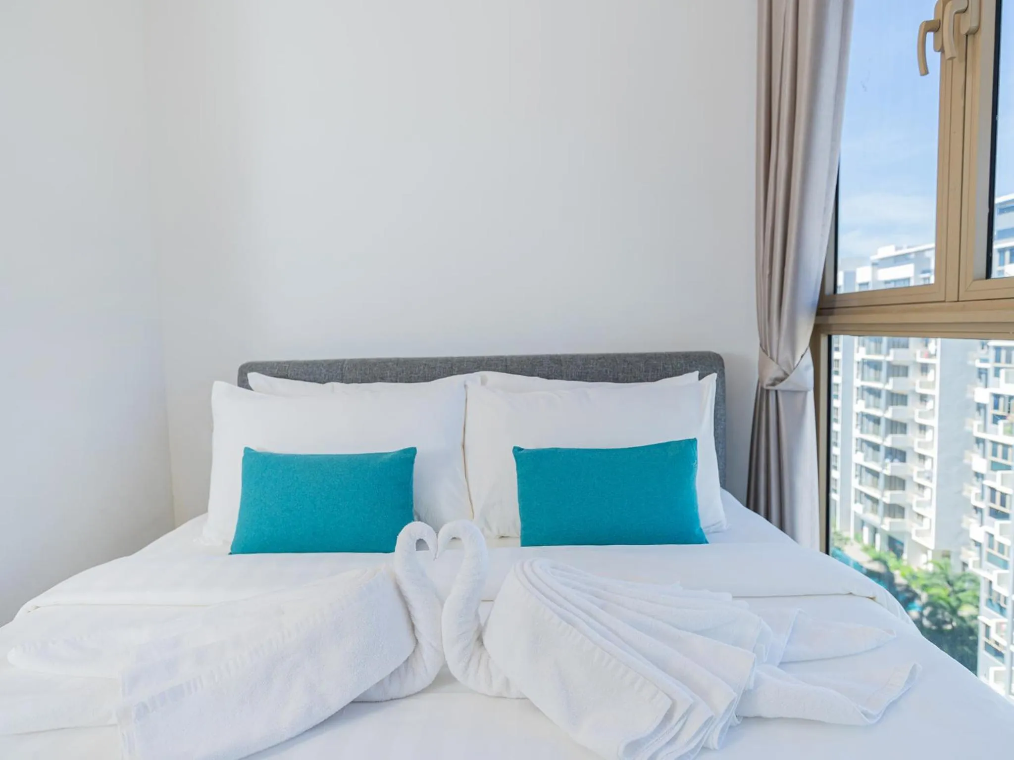 Bed in 85 SOHO Hotel & Apartment