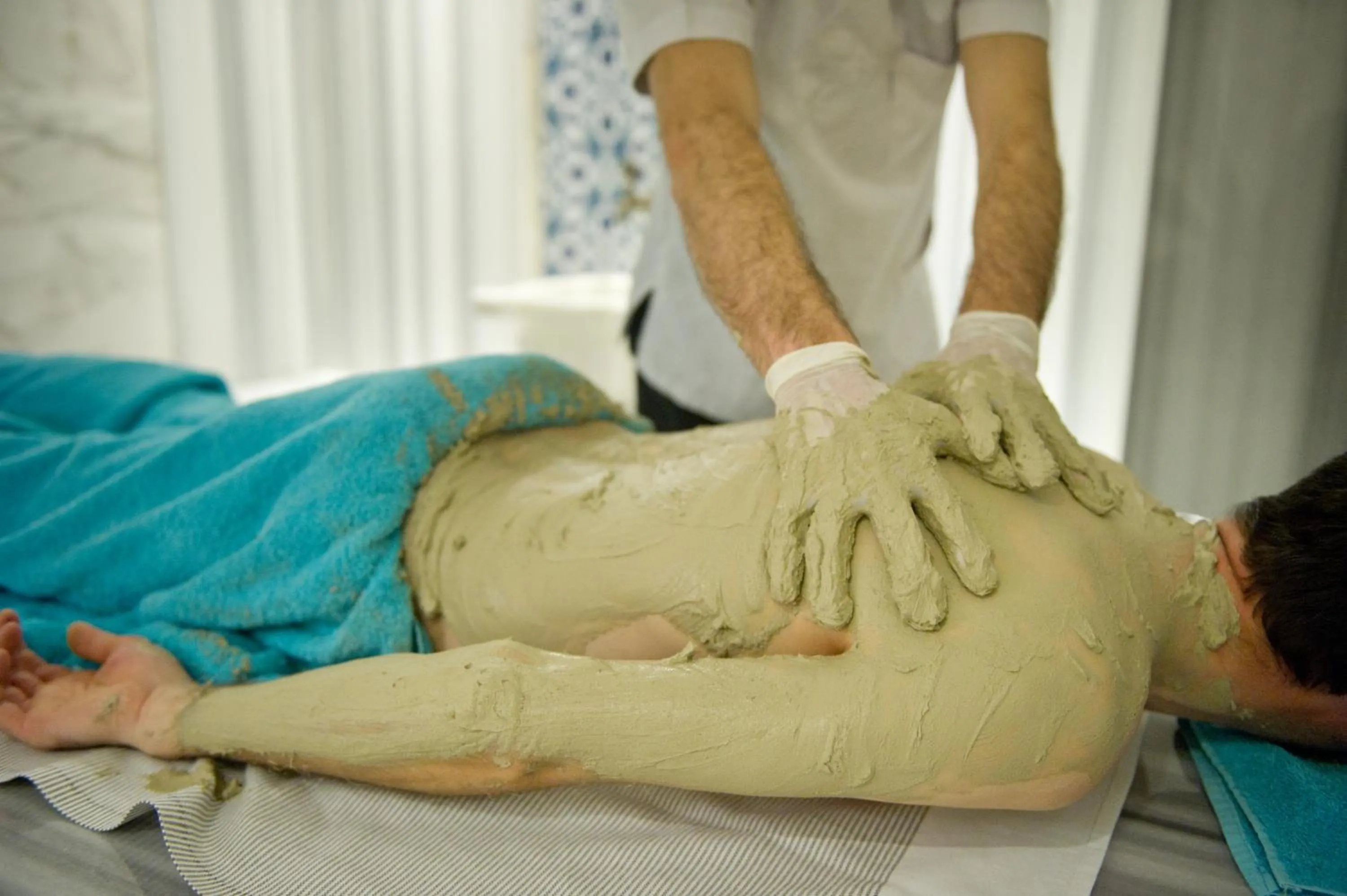 Spa and wellness centre/facilities in ALUSSO THERMAL HOTEL SPA