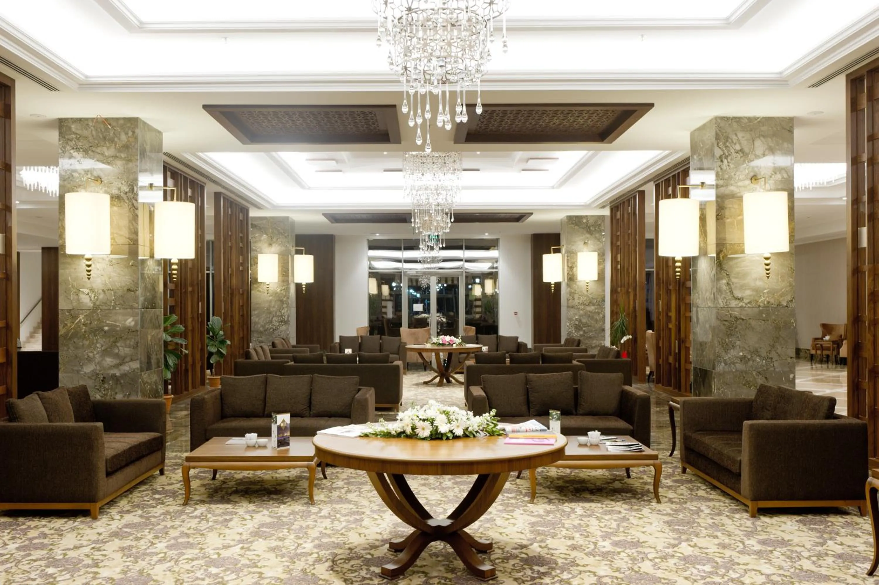 Lobby or reception in ALUSSO THERMAL HOTEL SPA