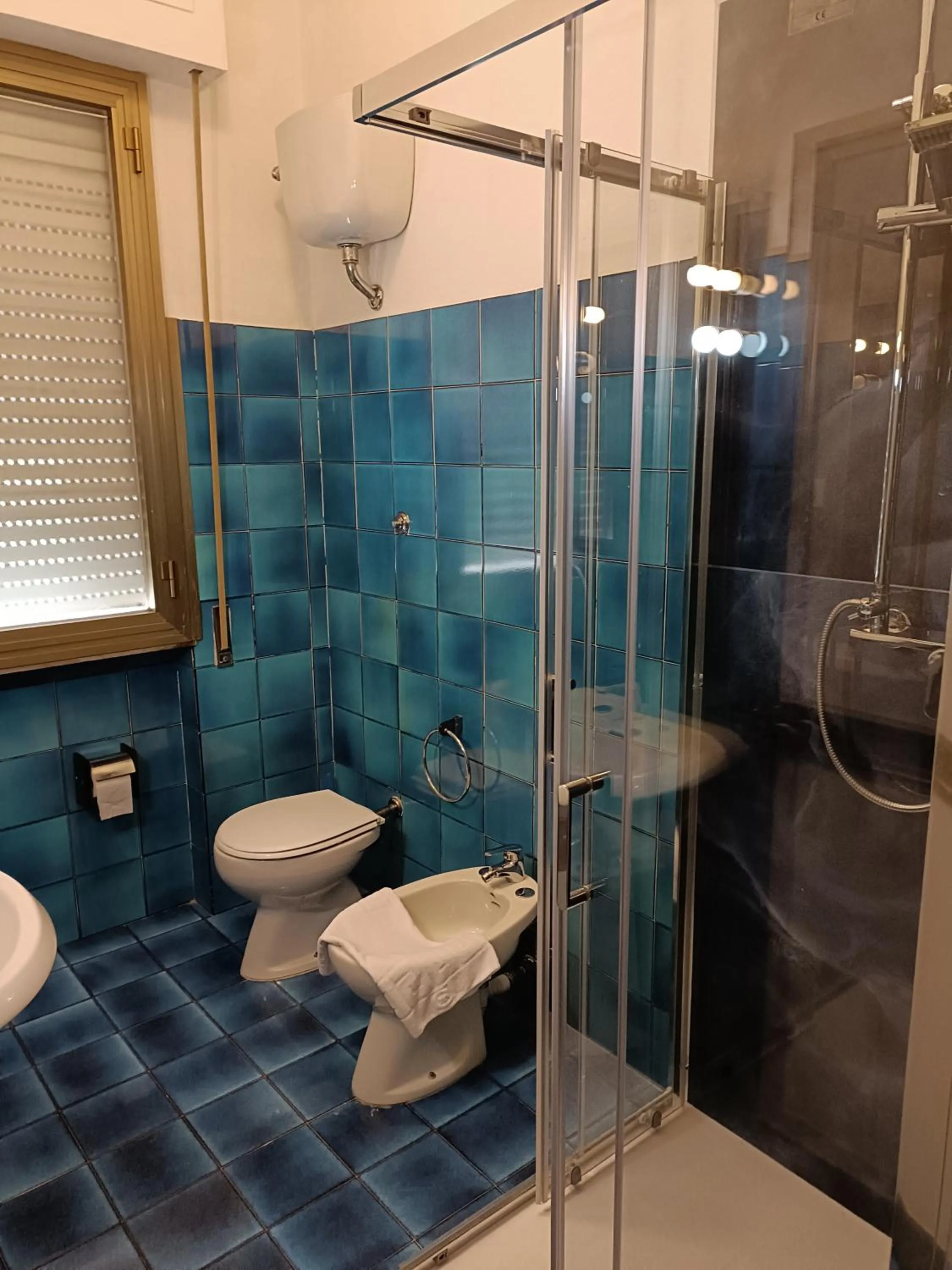 Bathroom in Hotel Alba Serravalle