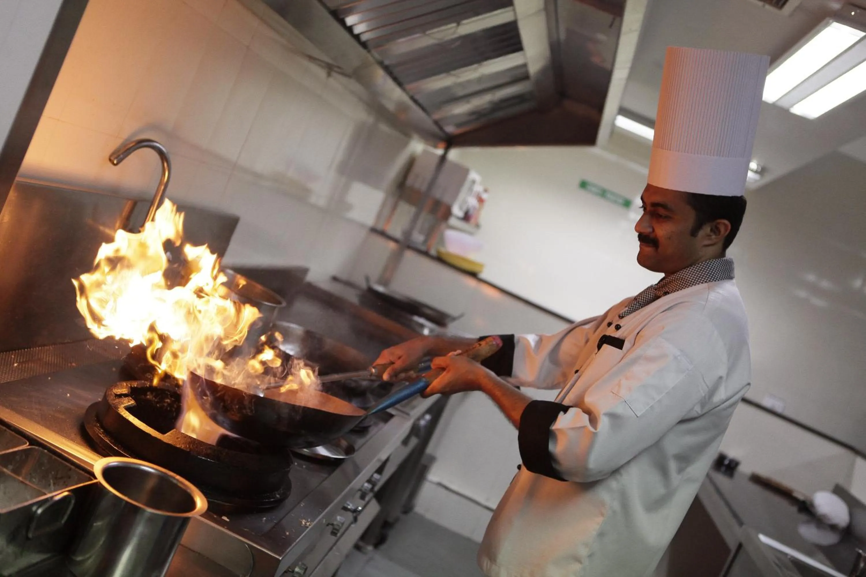 Kitchen or kitchenette in Athirappilly Residency Chalakudy