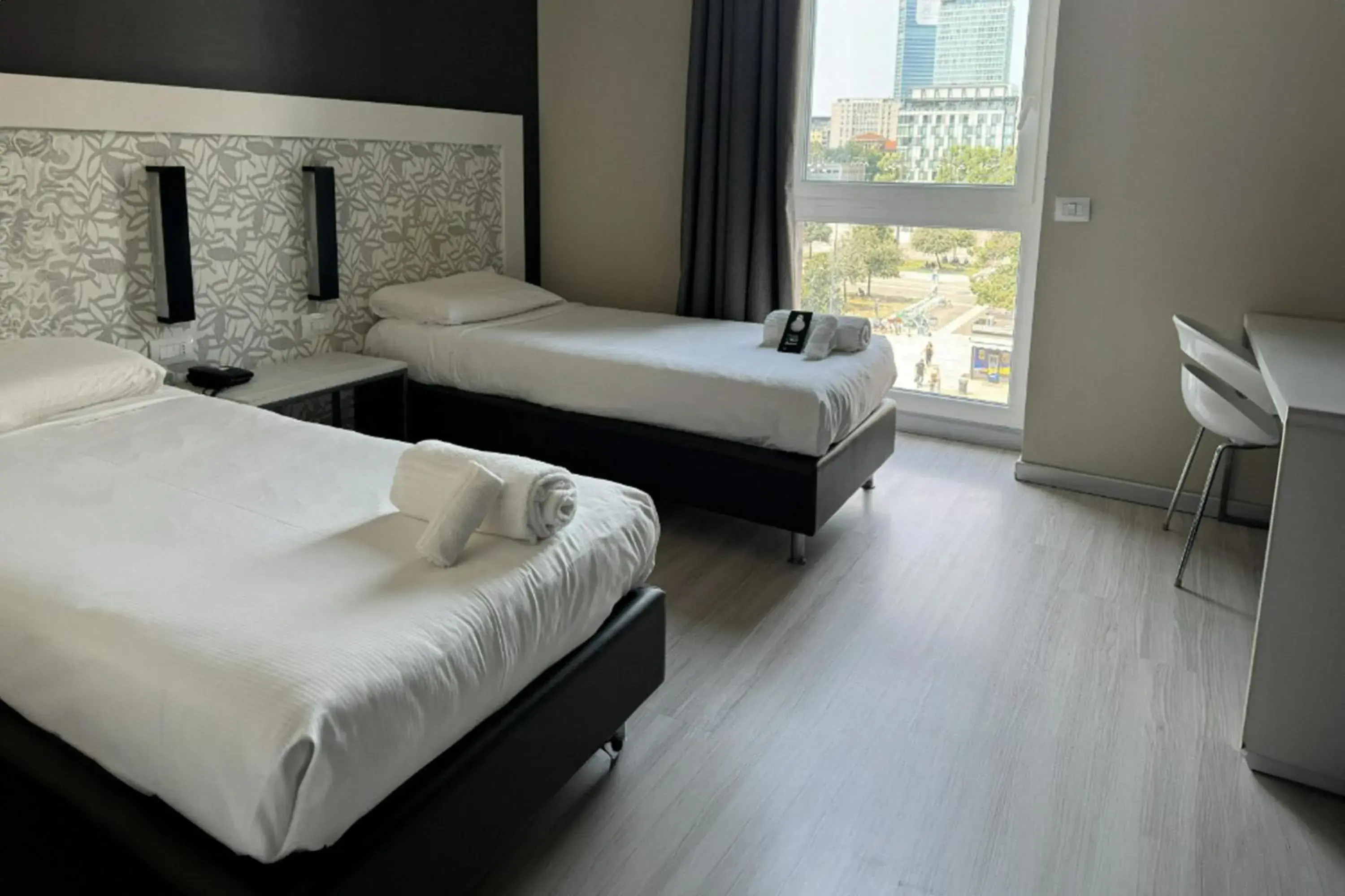 Twin Room in B&B Hotel Milano Aosta Twin Room in B&B Hotel Milano Aosta