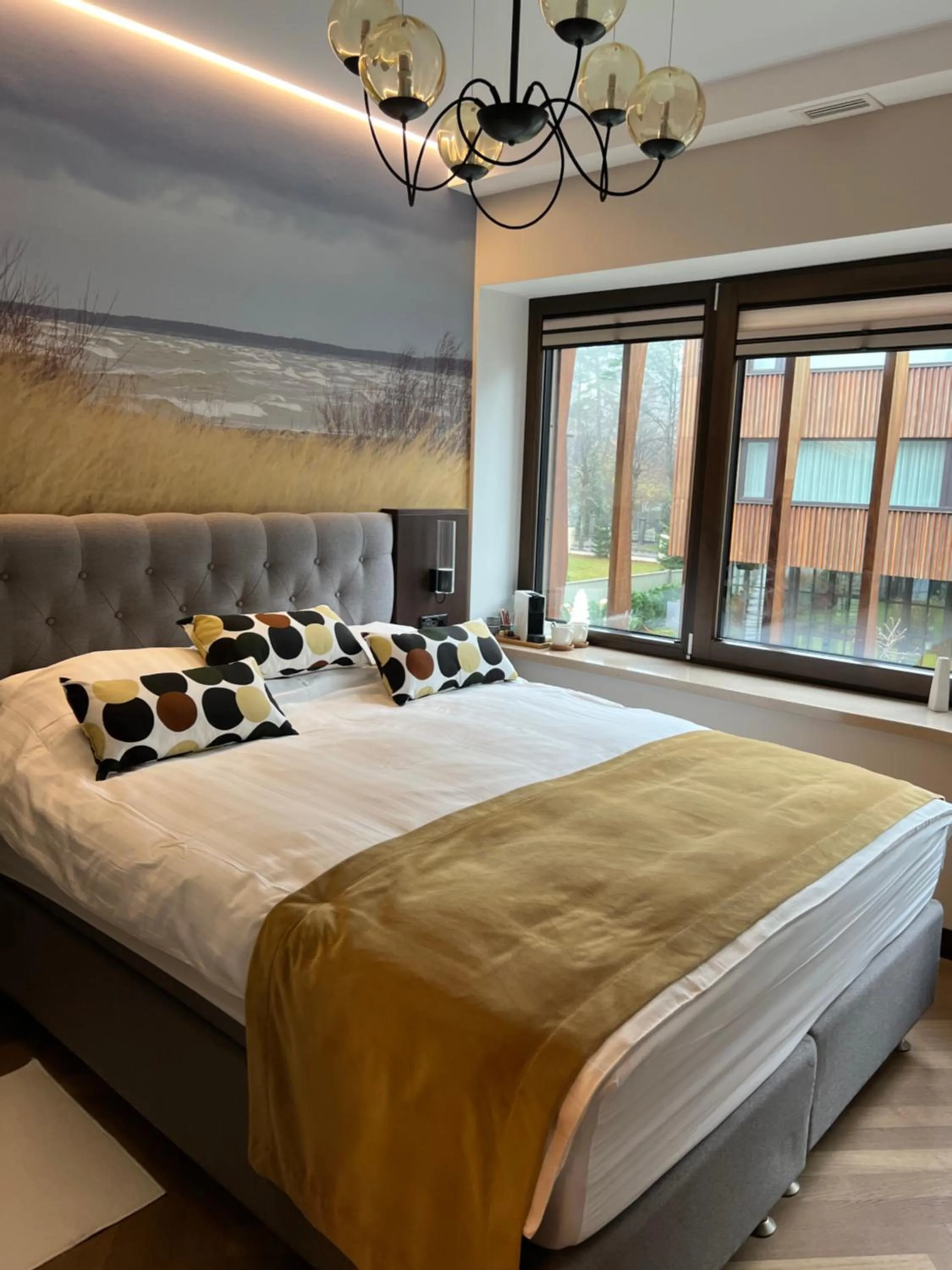 Bed in Villa Lettonia