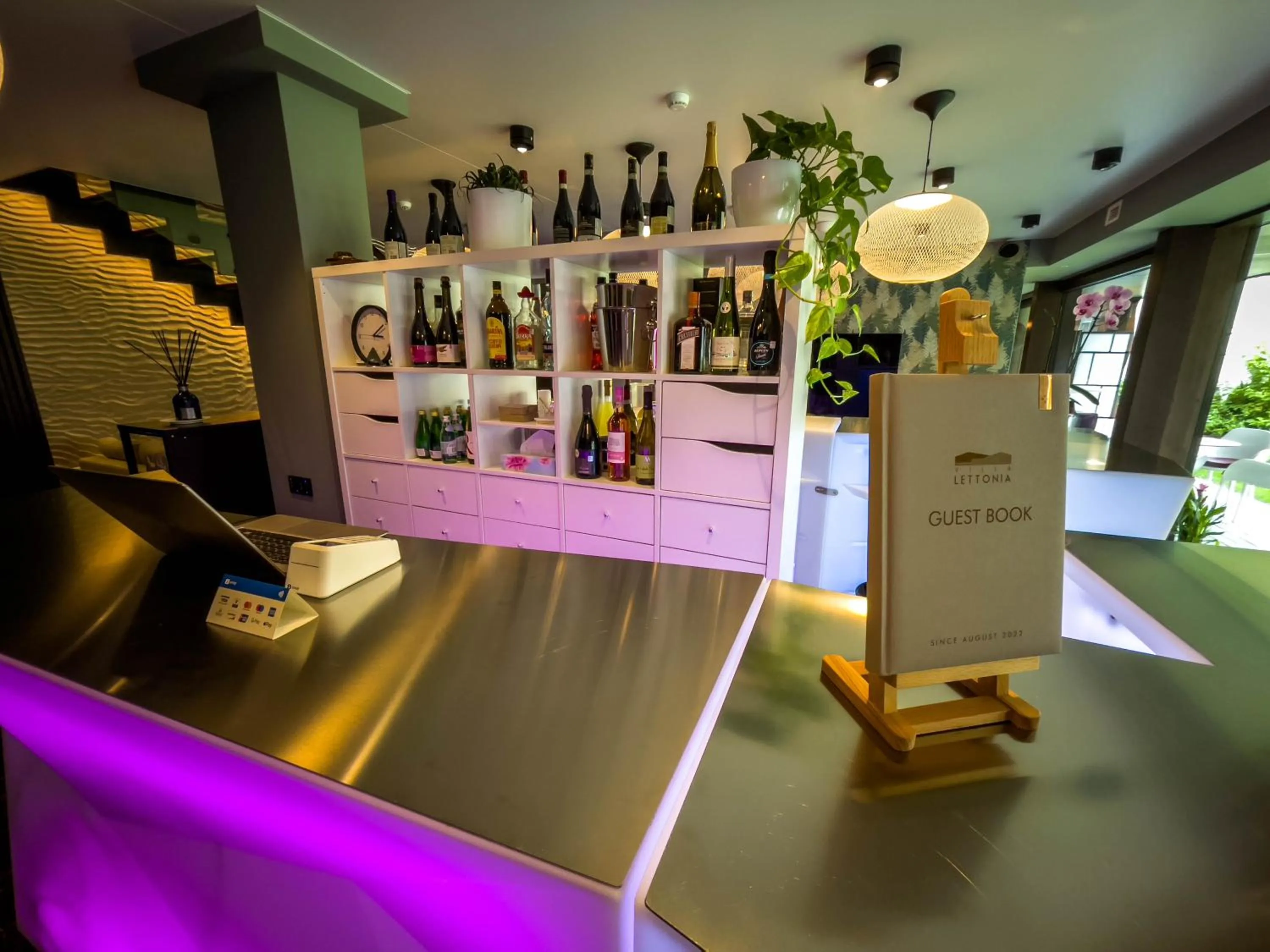 Lobby or reception in Villa Lettonia