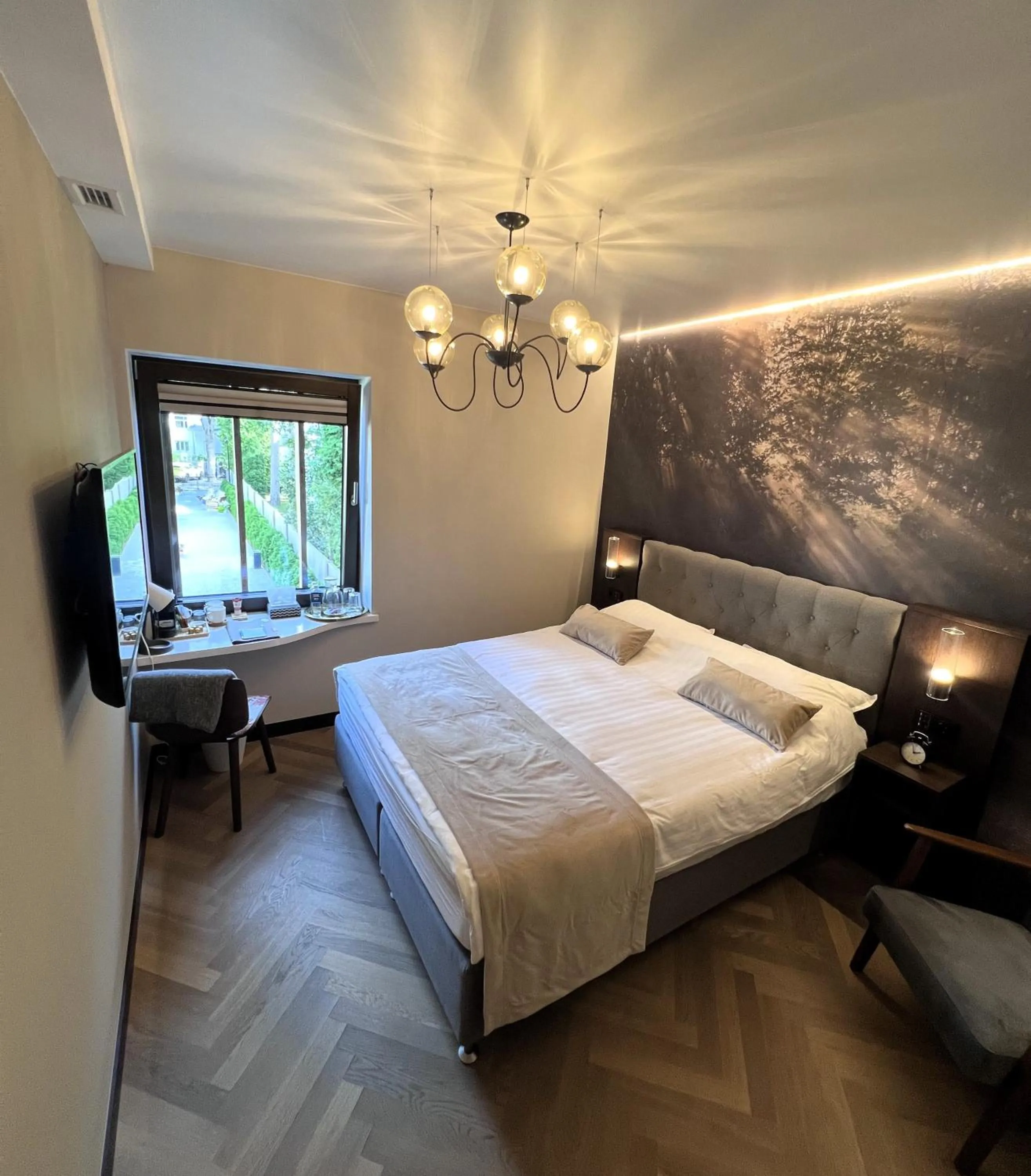 Bed in Villa Lettonia