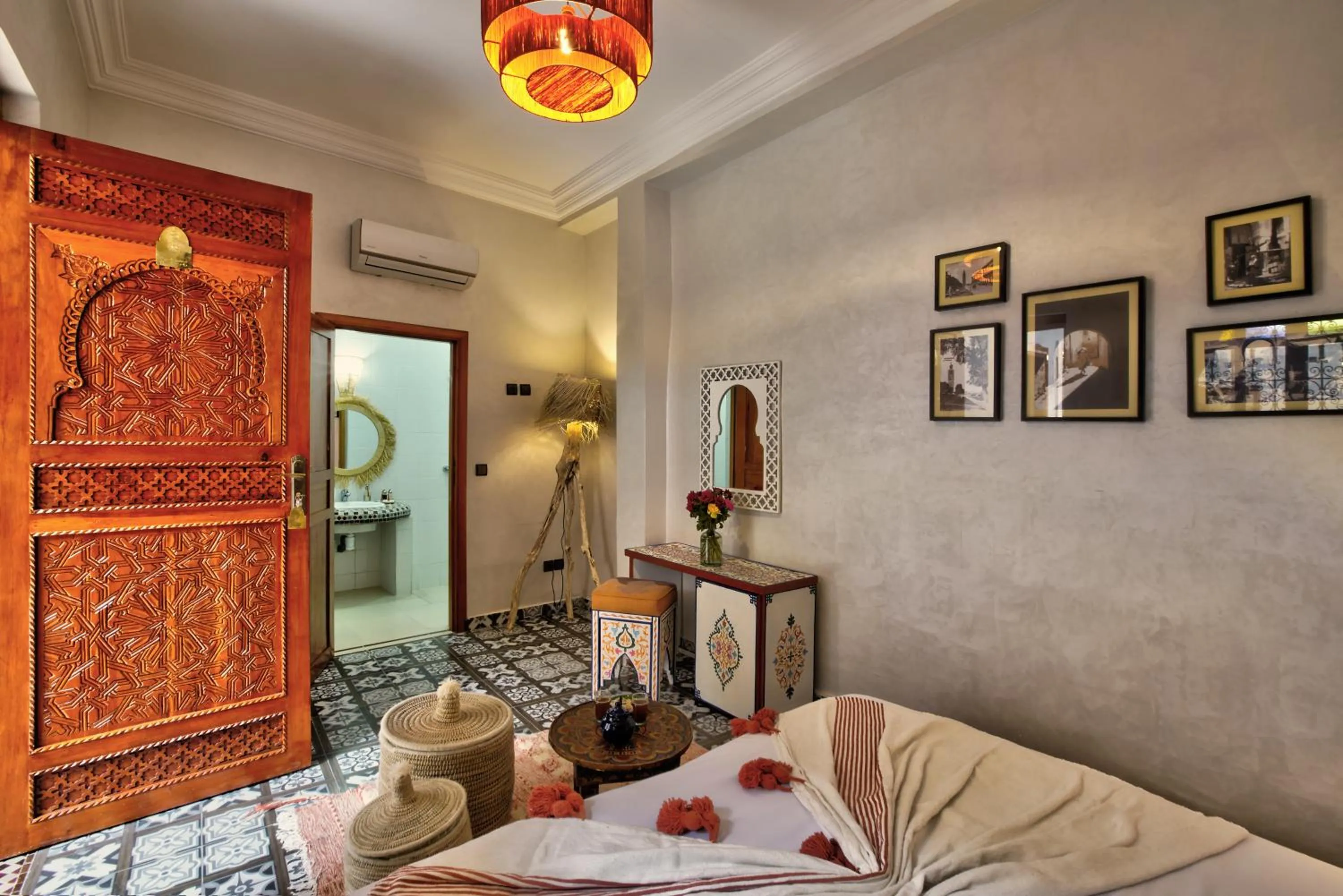 Bedroom in Riad Arabkech