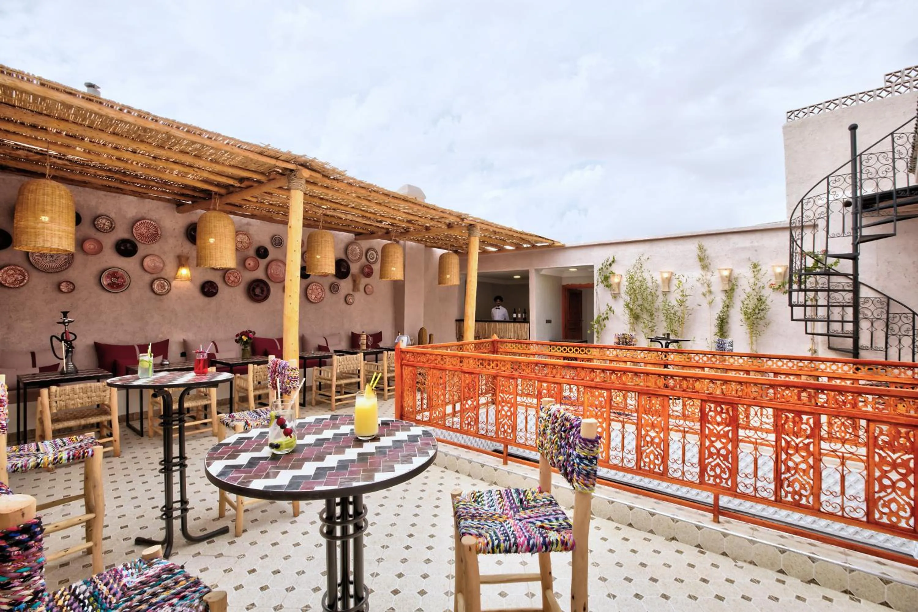 Lounge or bar in Riad Arabkech