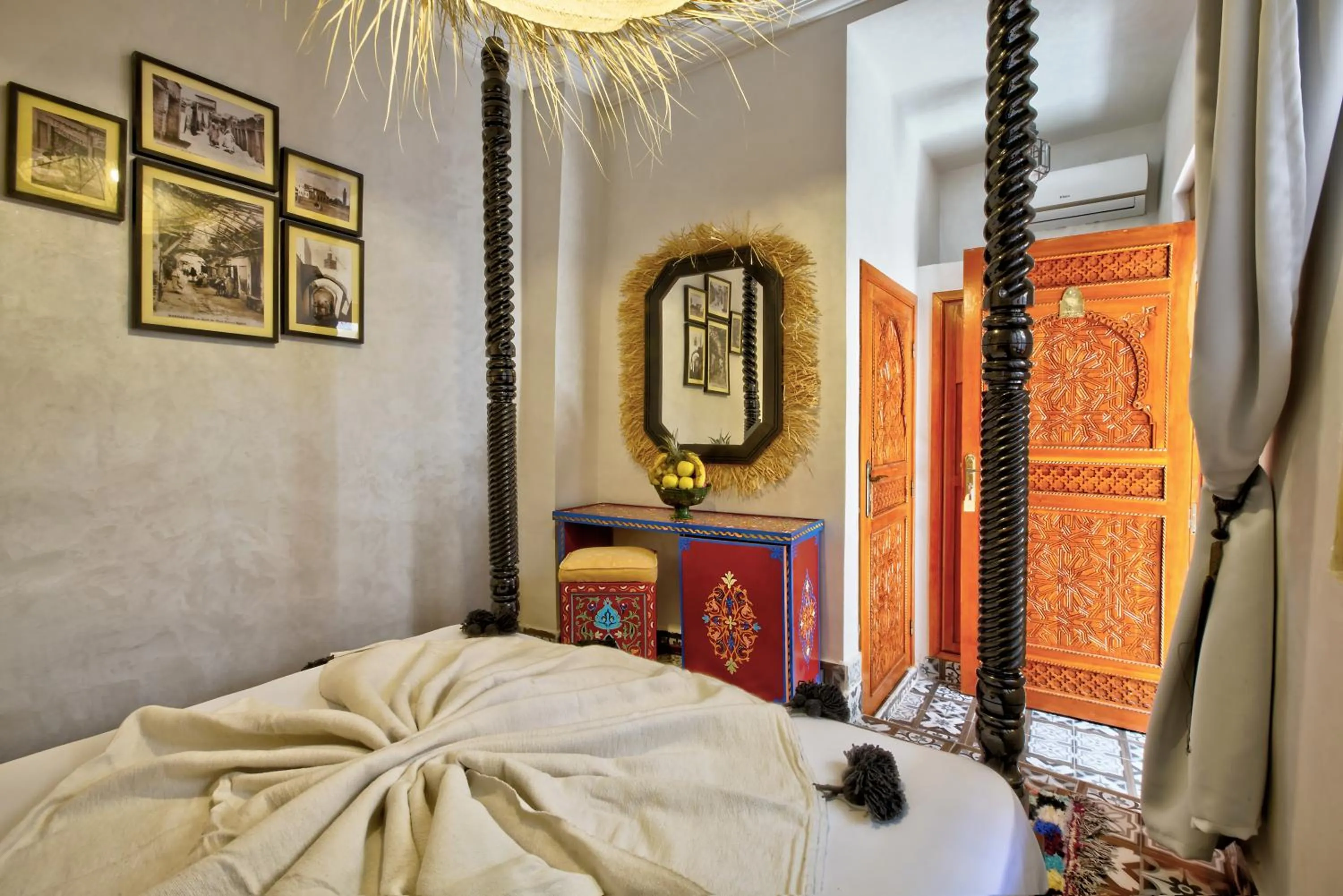 Bedroom in Riad Arabkech