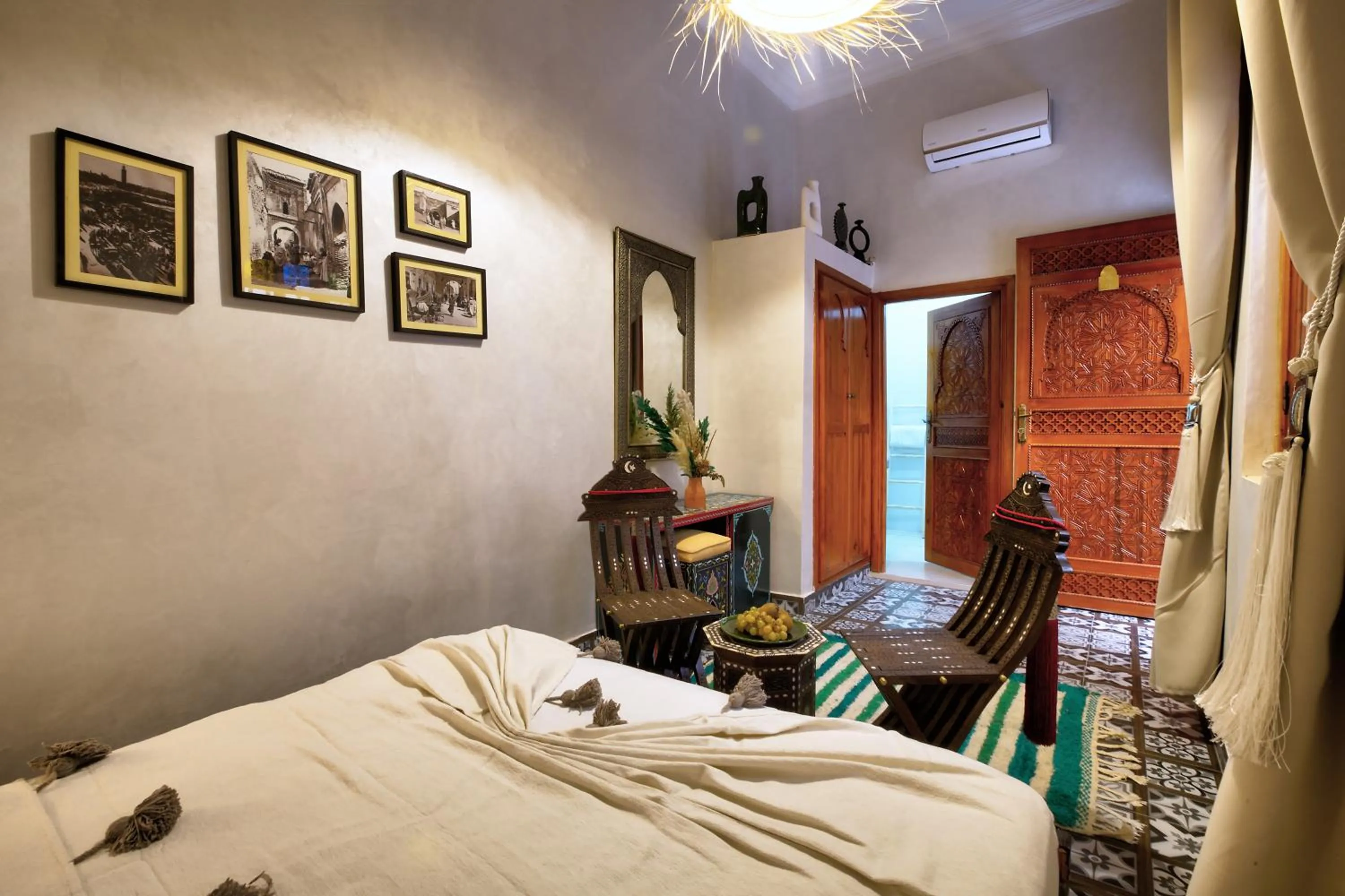 Bedroom in Riad Arabkech