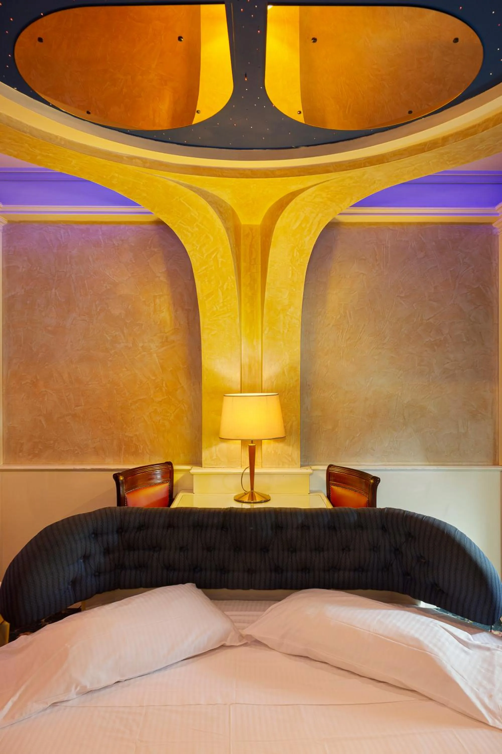 Decorative detail, Bed in Dreamhotel