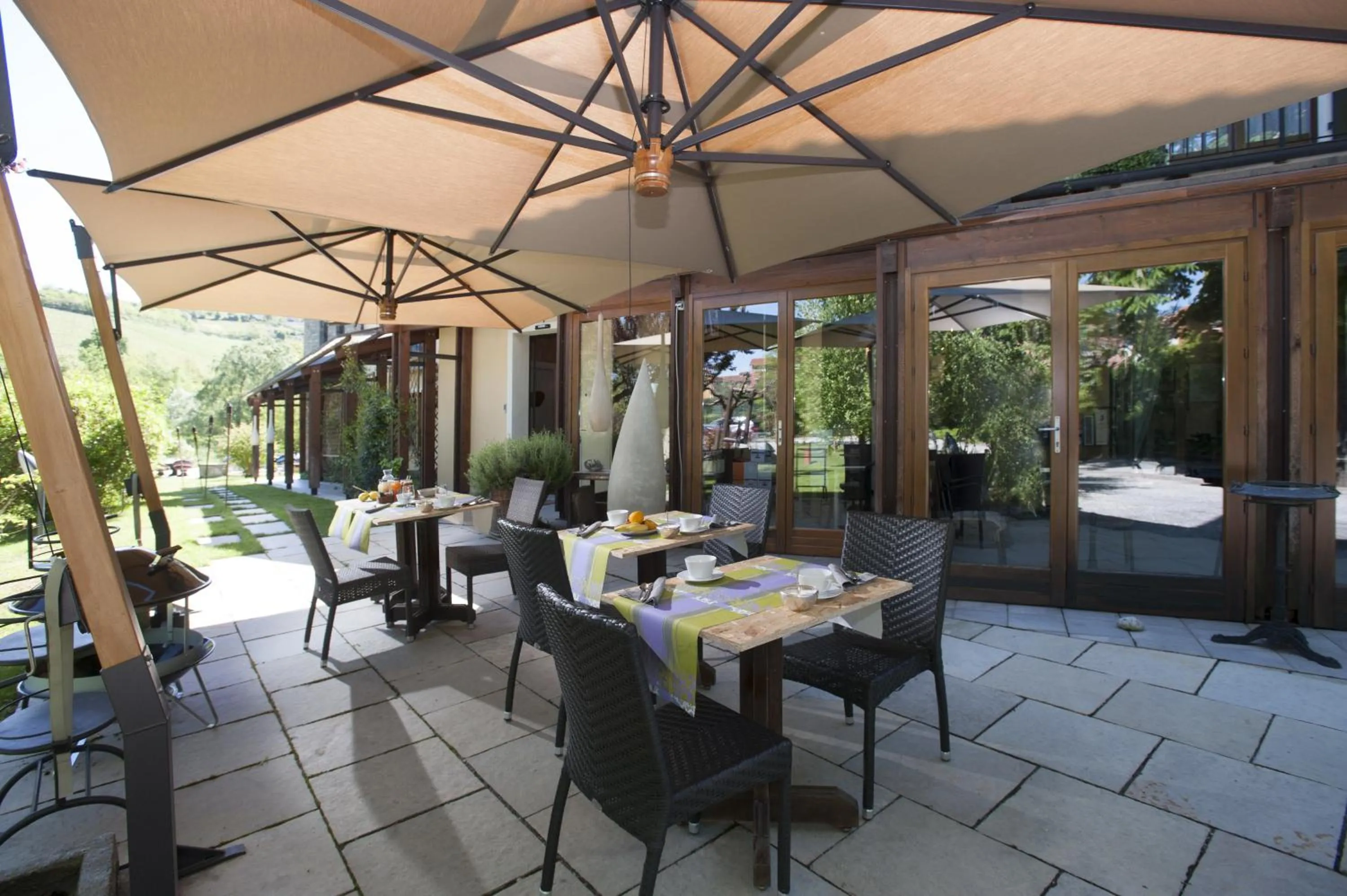 Garden in Hotel Langhe