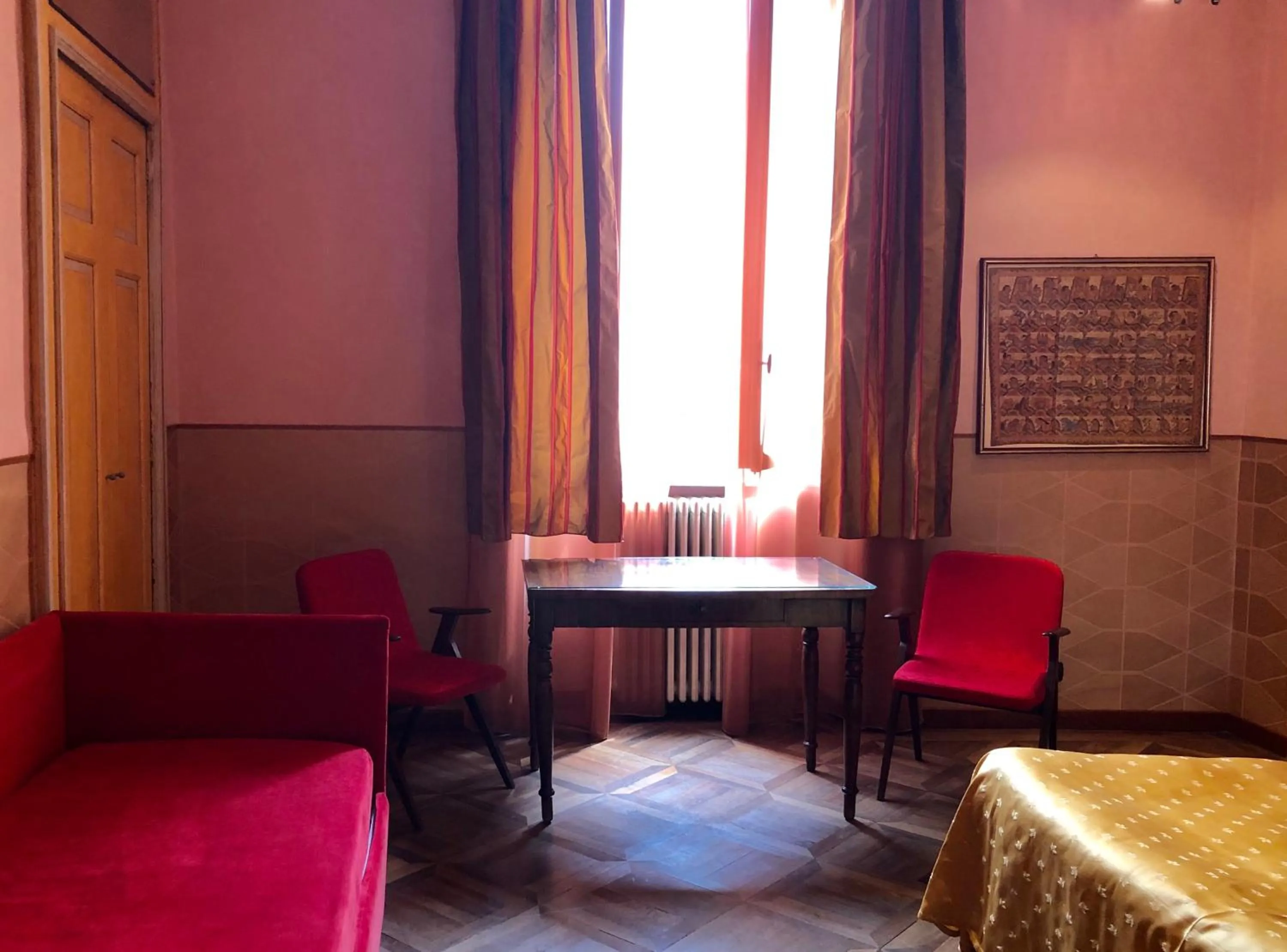 Seating area in B&B Saluzzo Paesana 1718