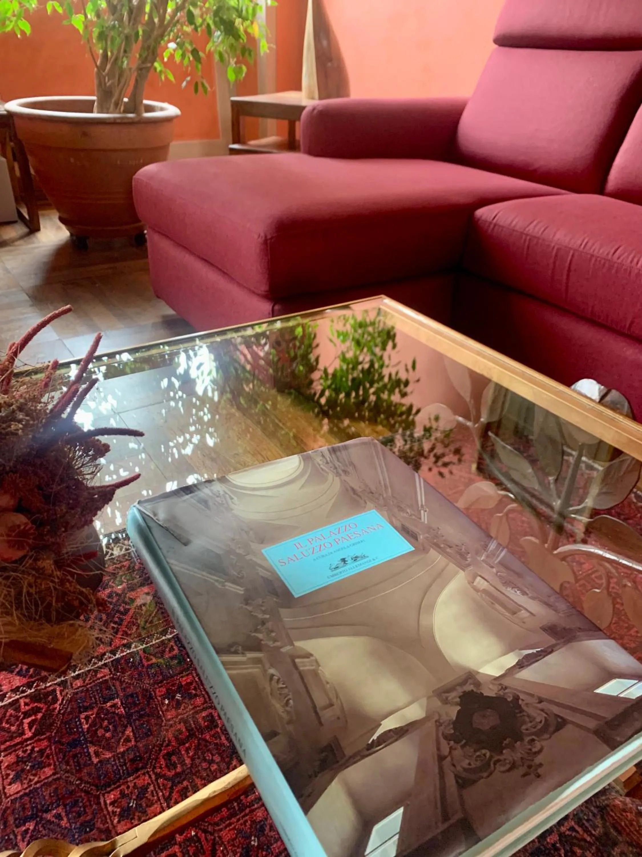 Living room in B&B Saluzzo Paesana 1718