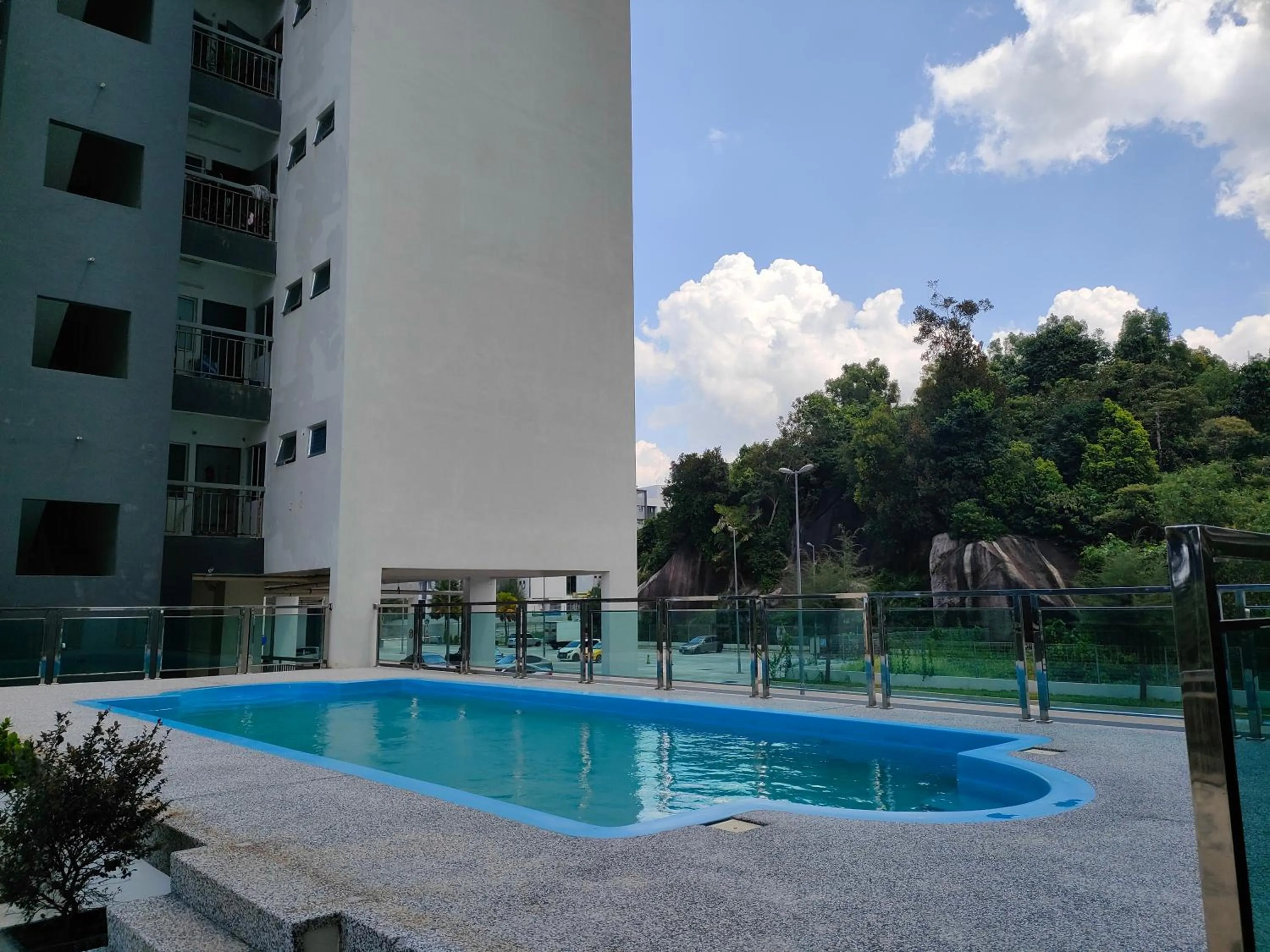 Swimming pool in Sutra Damai Seaview