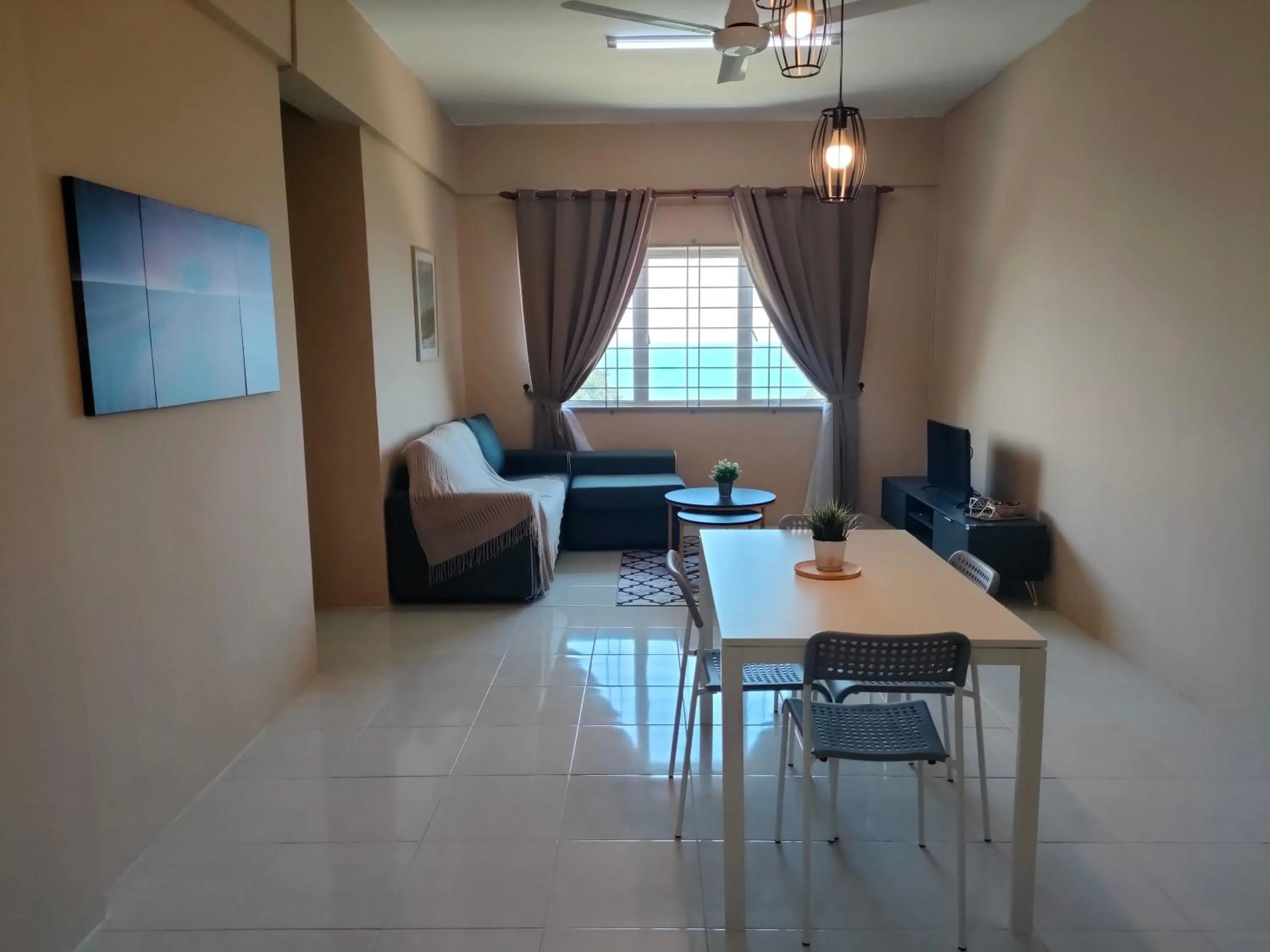 Living room in Sutra Damai Seaview