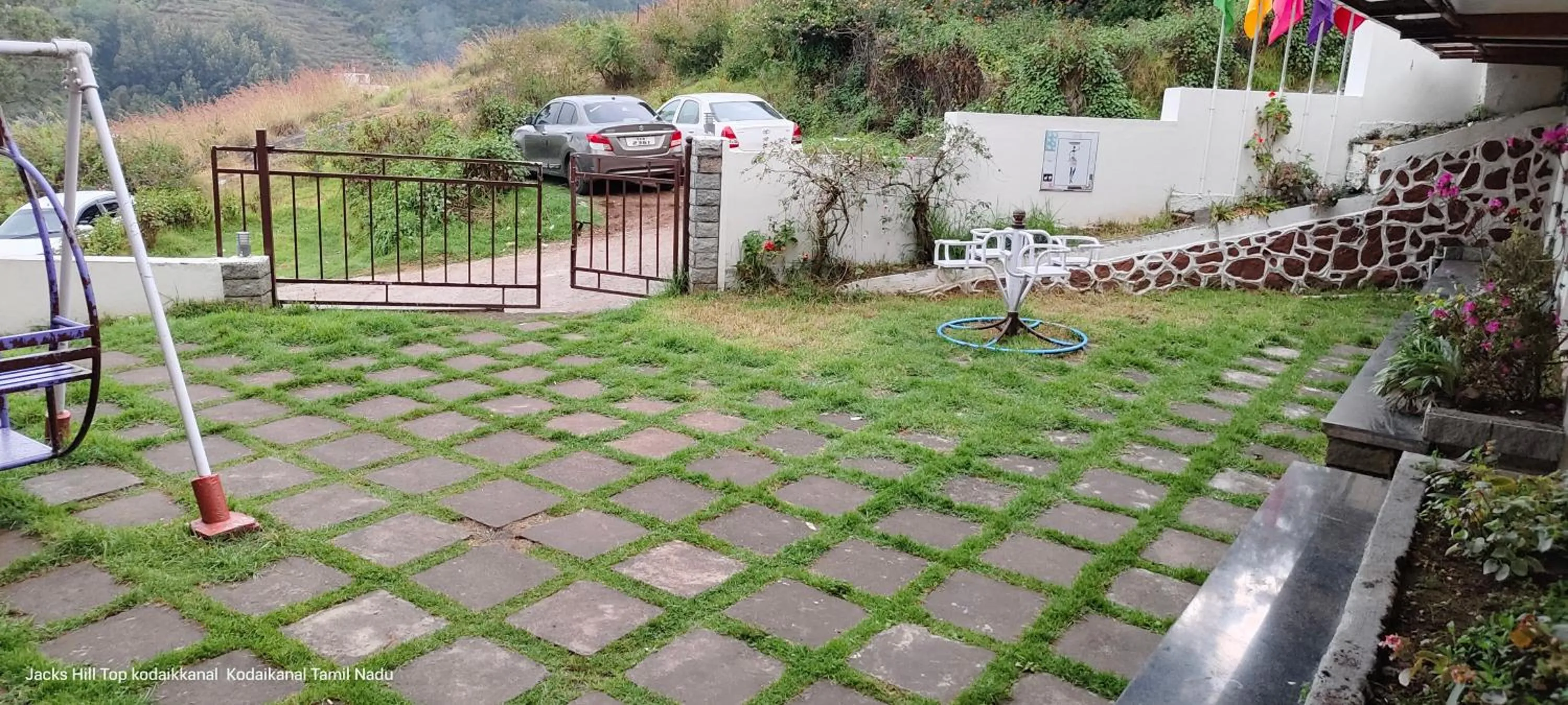 Garden view in The Jacks Hilltop Resort Kodaikanal