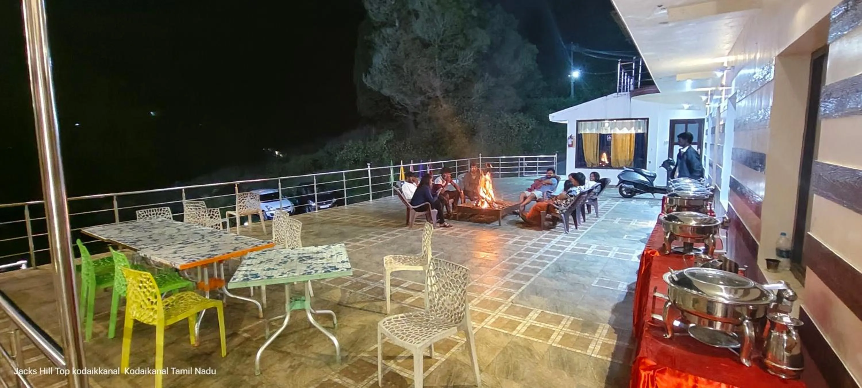 Night in The Jacks Hilltop Resort Kodaikanal