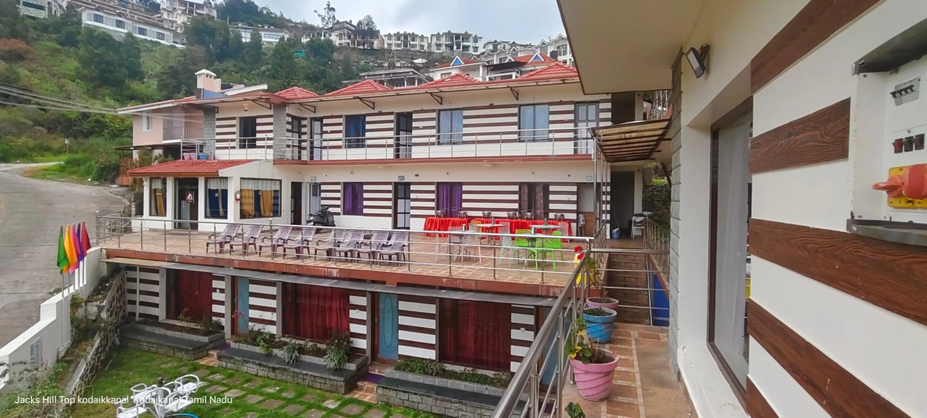 Property building in The Jacks Hilltop Resort Kodaikanal