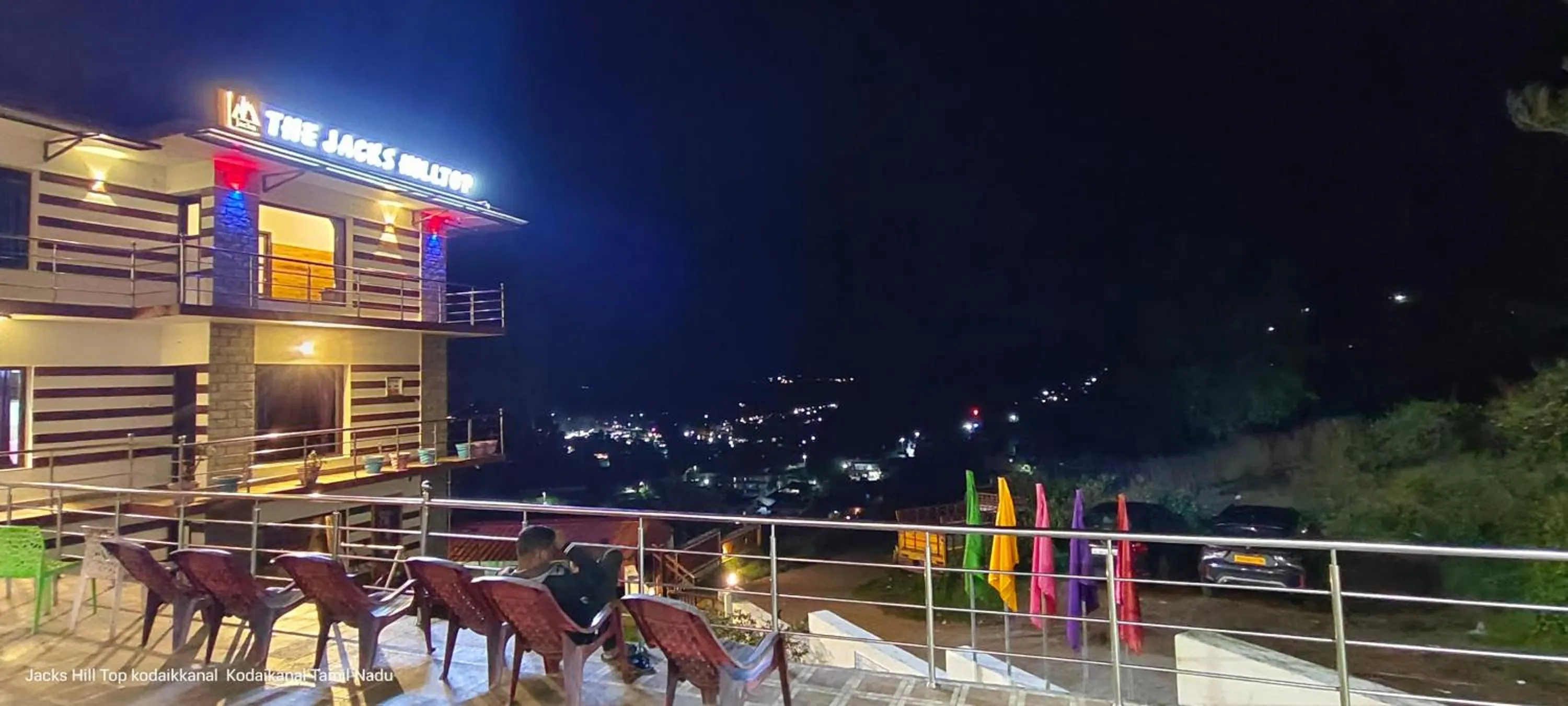 Patio in The Jacks Hilltop Resort Kodaikanal