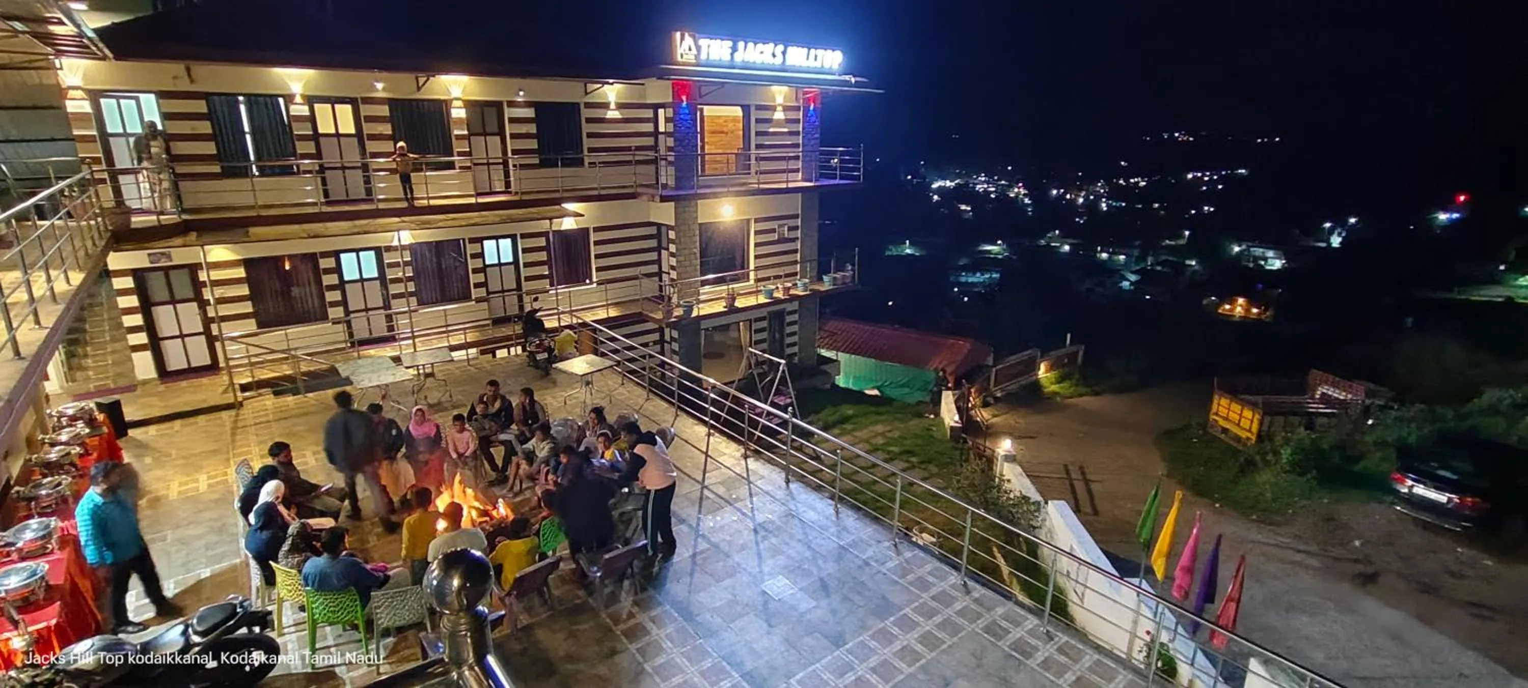 fireplace in The Jacks Hilltop Resort Kodaikanal