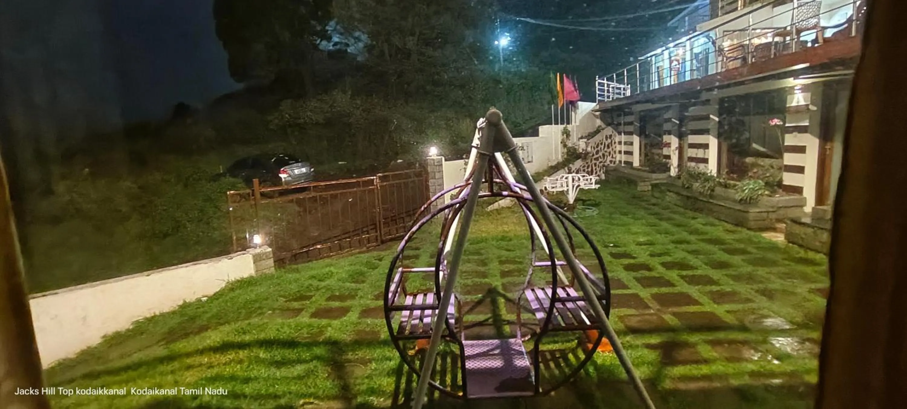 Garden view in The Jacks Hilltop Resort Kodaikanal