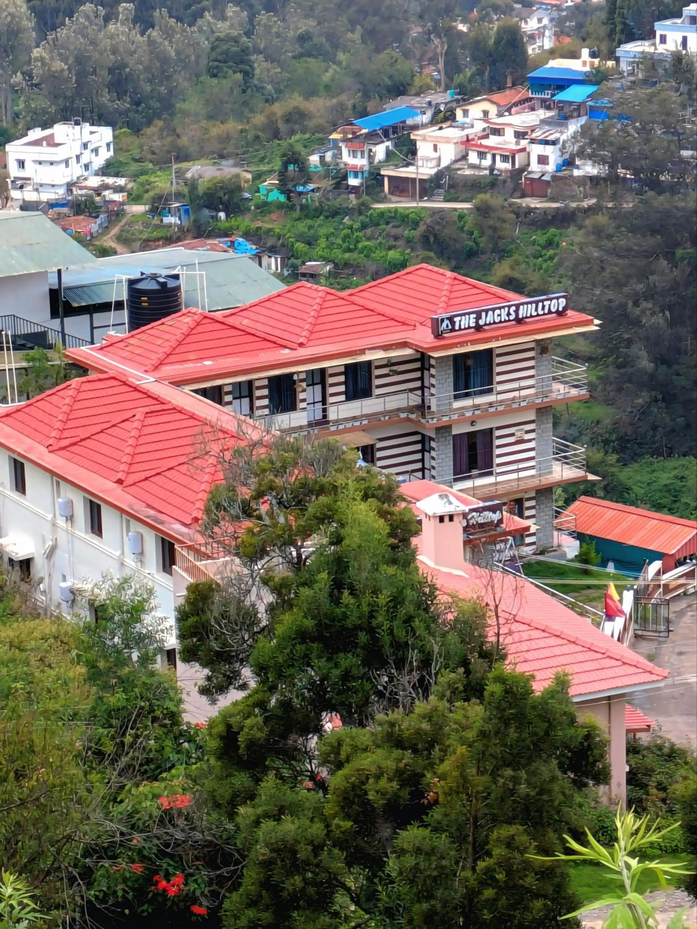 Property building in The Jacks Hilltop Resort Kodaikanal