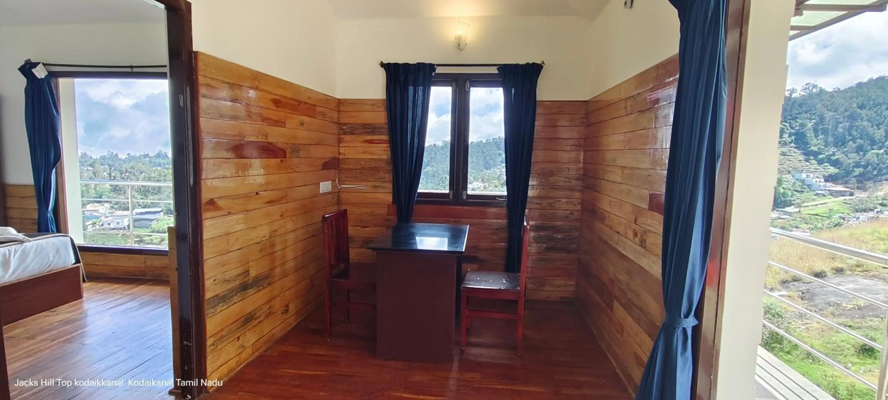 Garden view in The Jacks Hilltop Resort Kodaikanal