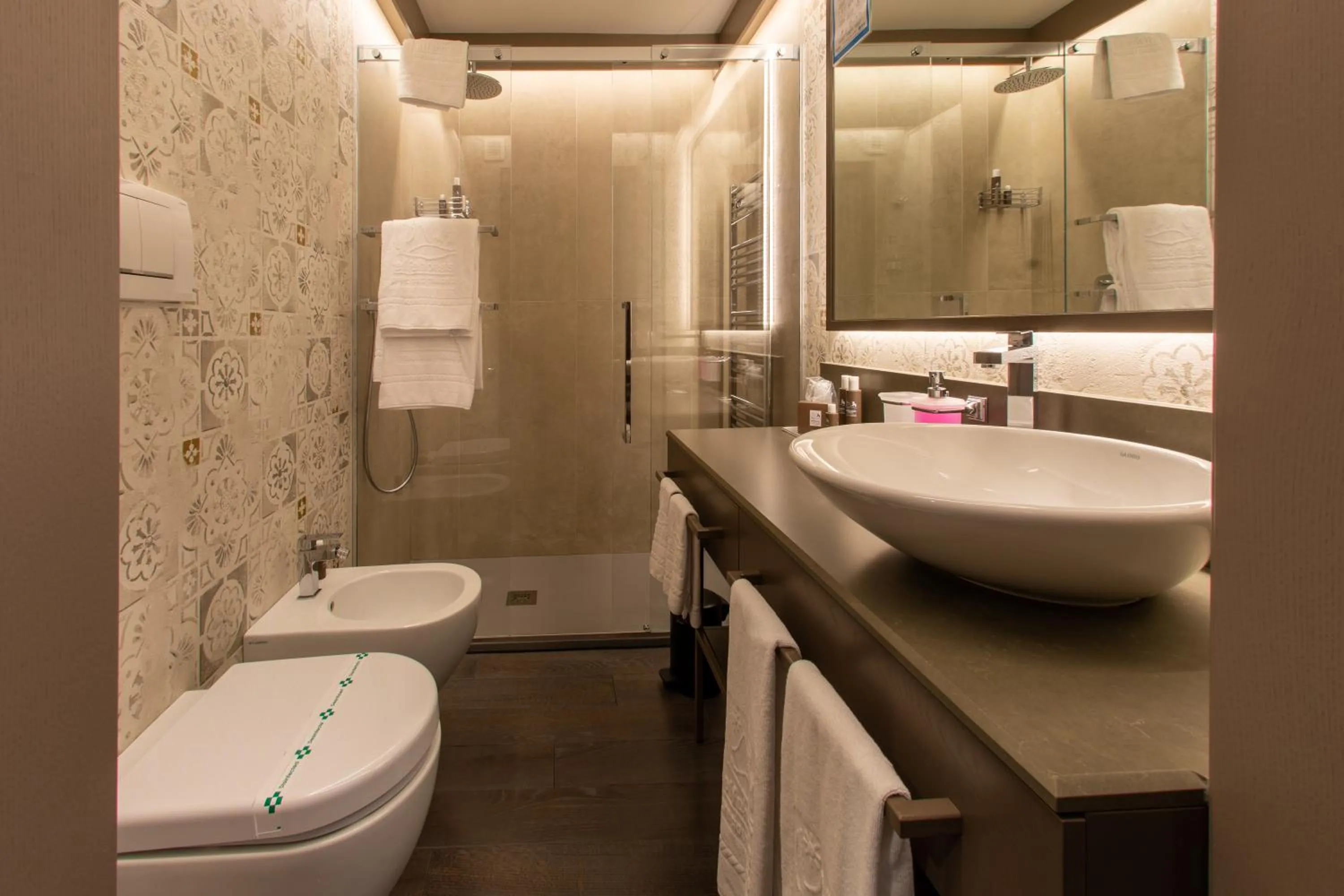 Bathroom in Hotel Spinale