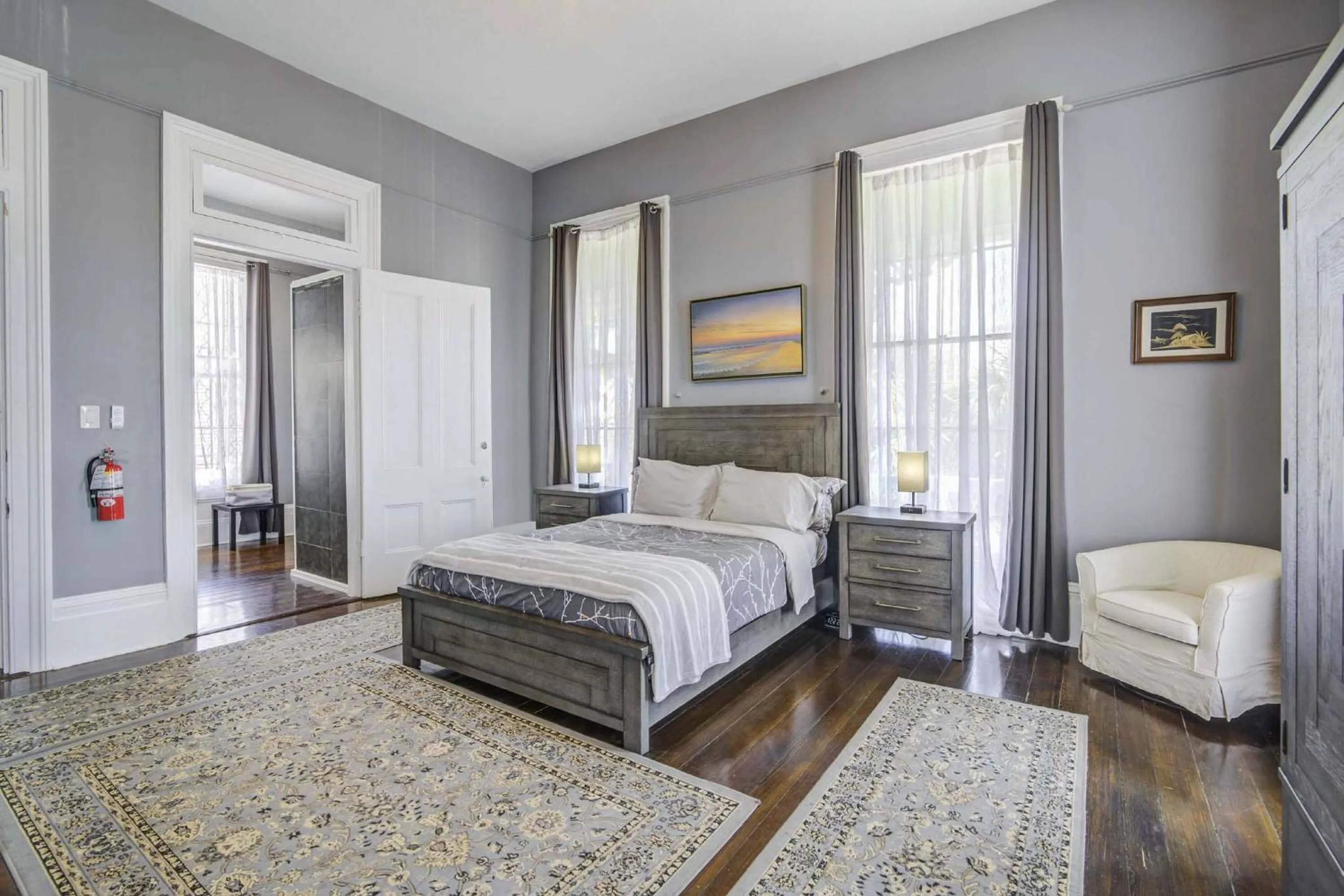 Bedroom, Bed in The George Manor